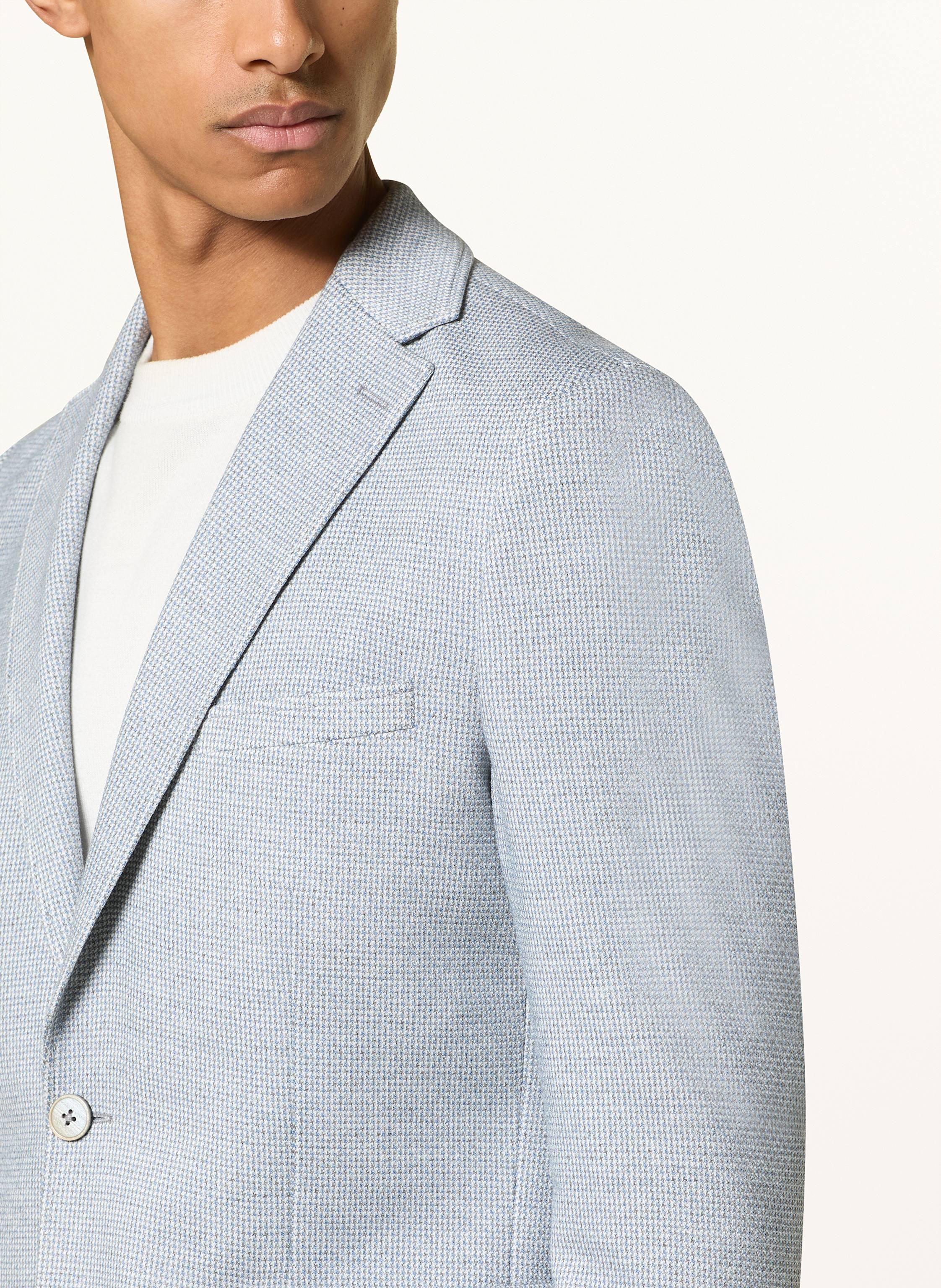 Thumbnail - Paul Anzugsakko Extra Slim Fit Aus Jersey blau