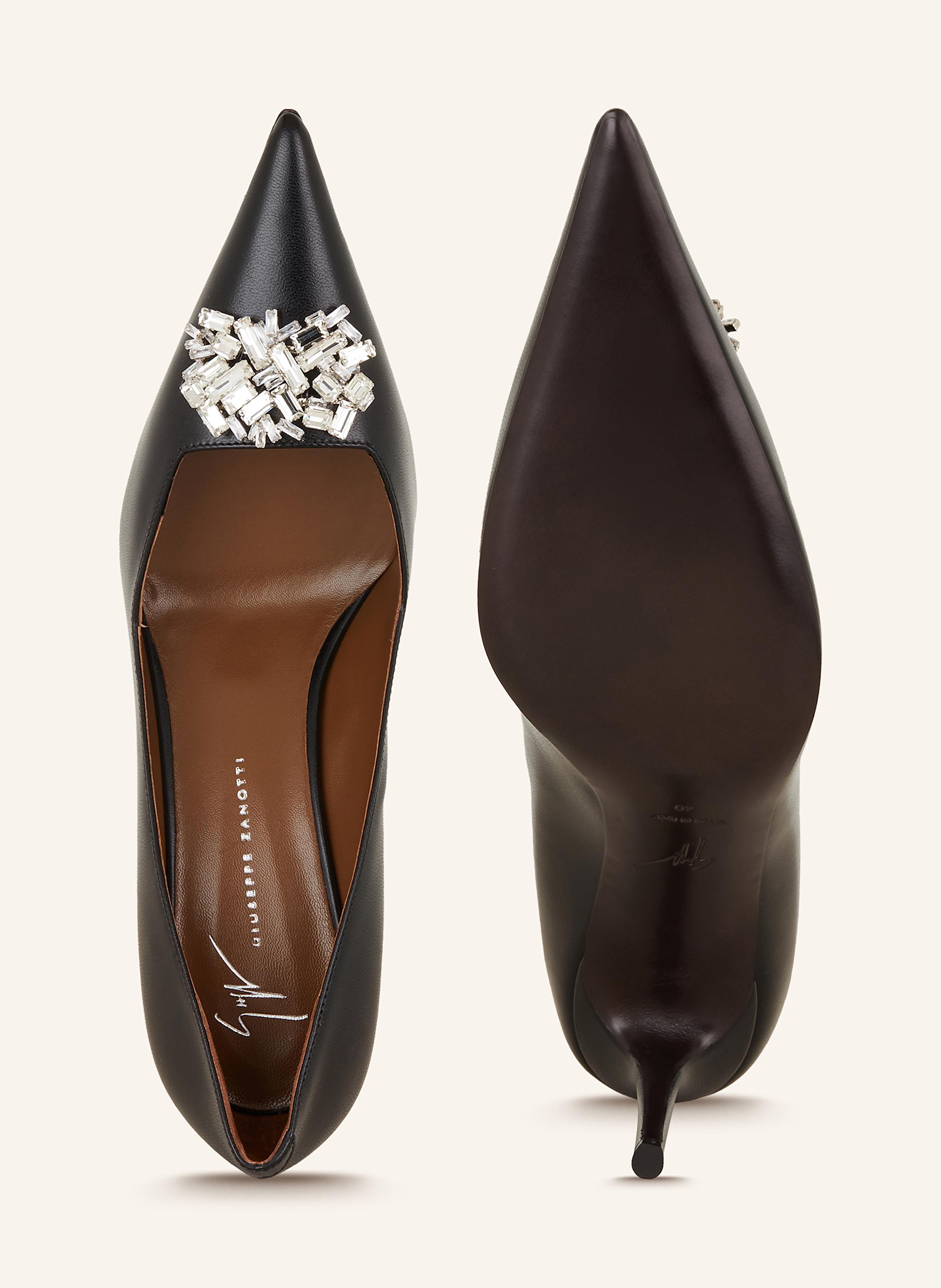 Thumbnail - Giuseppe Zanotti Design Pumps Muse Mit Schmucksteinen schwarz