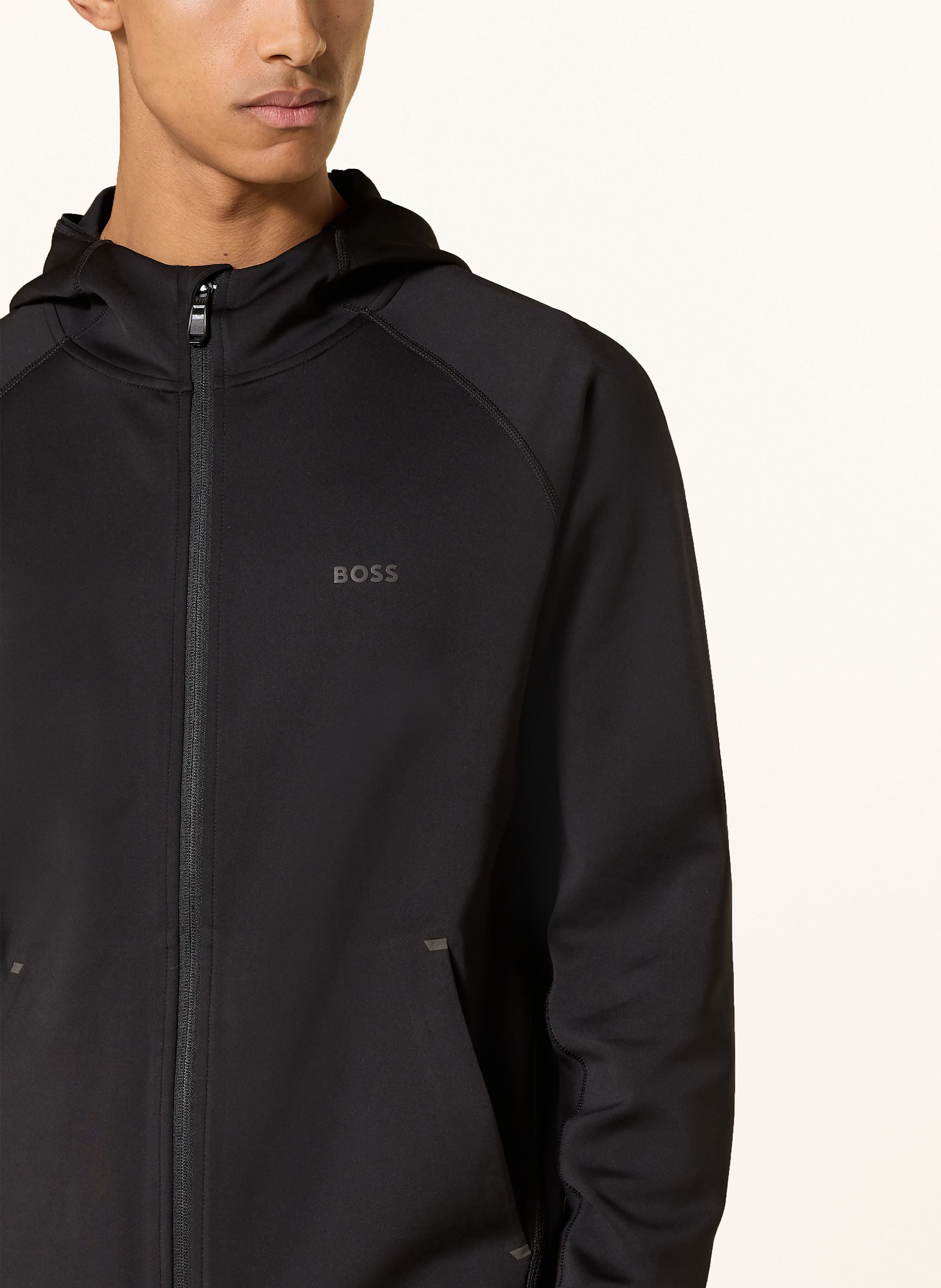 Thumbnail - Boss Trainingsjacke Sicon Active schwarz