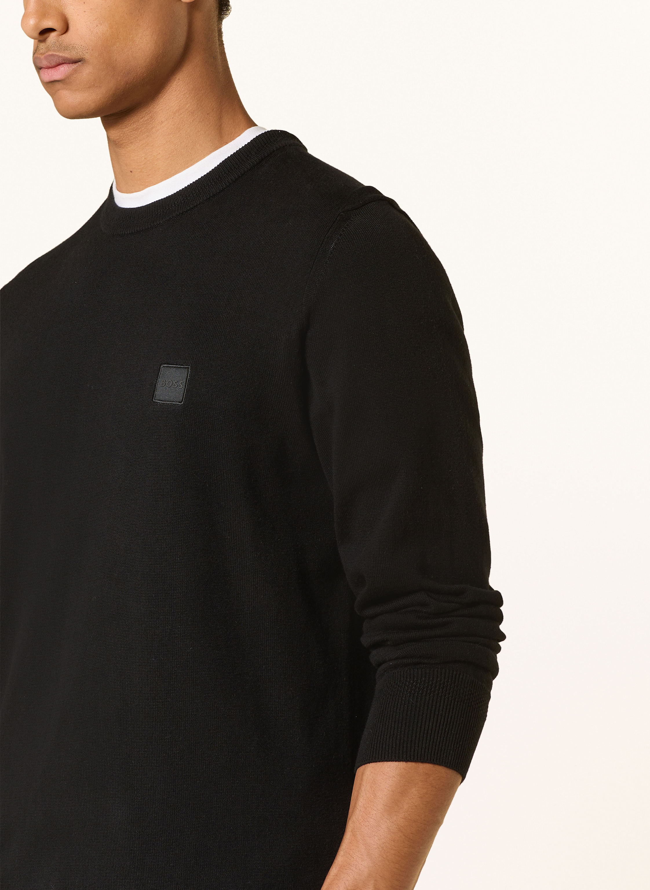 Thumbnail - Boss Pullover Kanovano schwarz