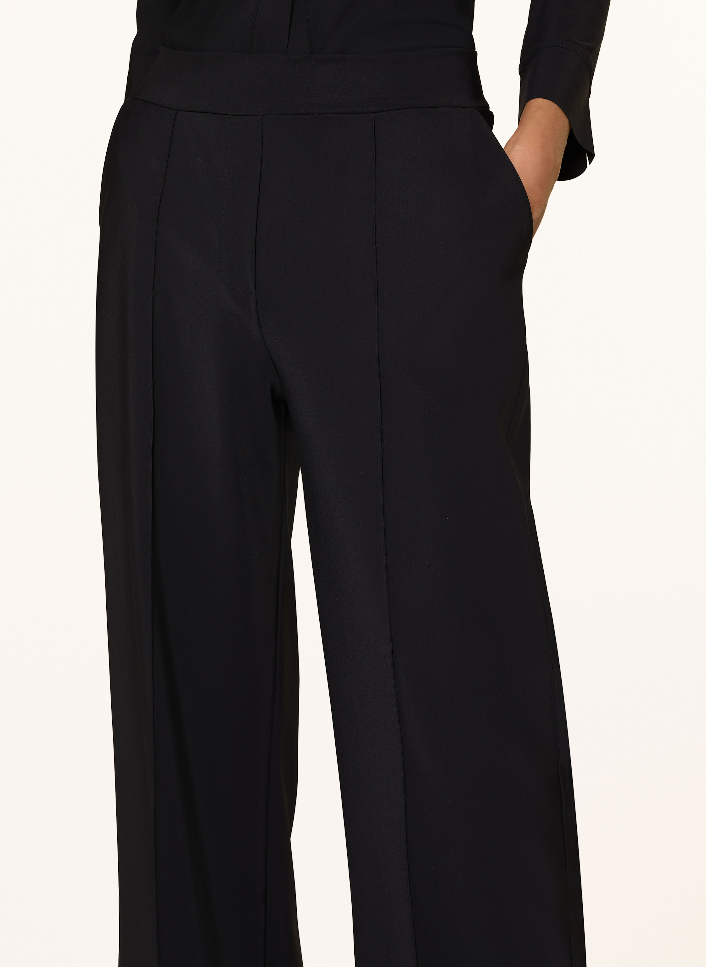 Thumbnail - Mrs & Hugs Marlenehose schwarz