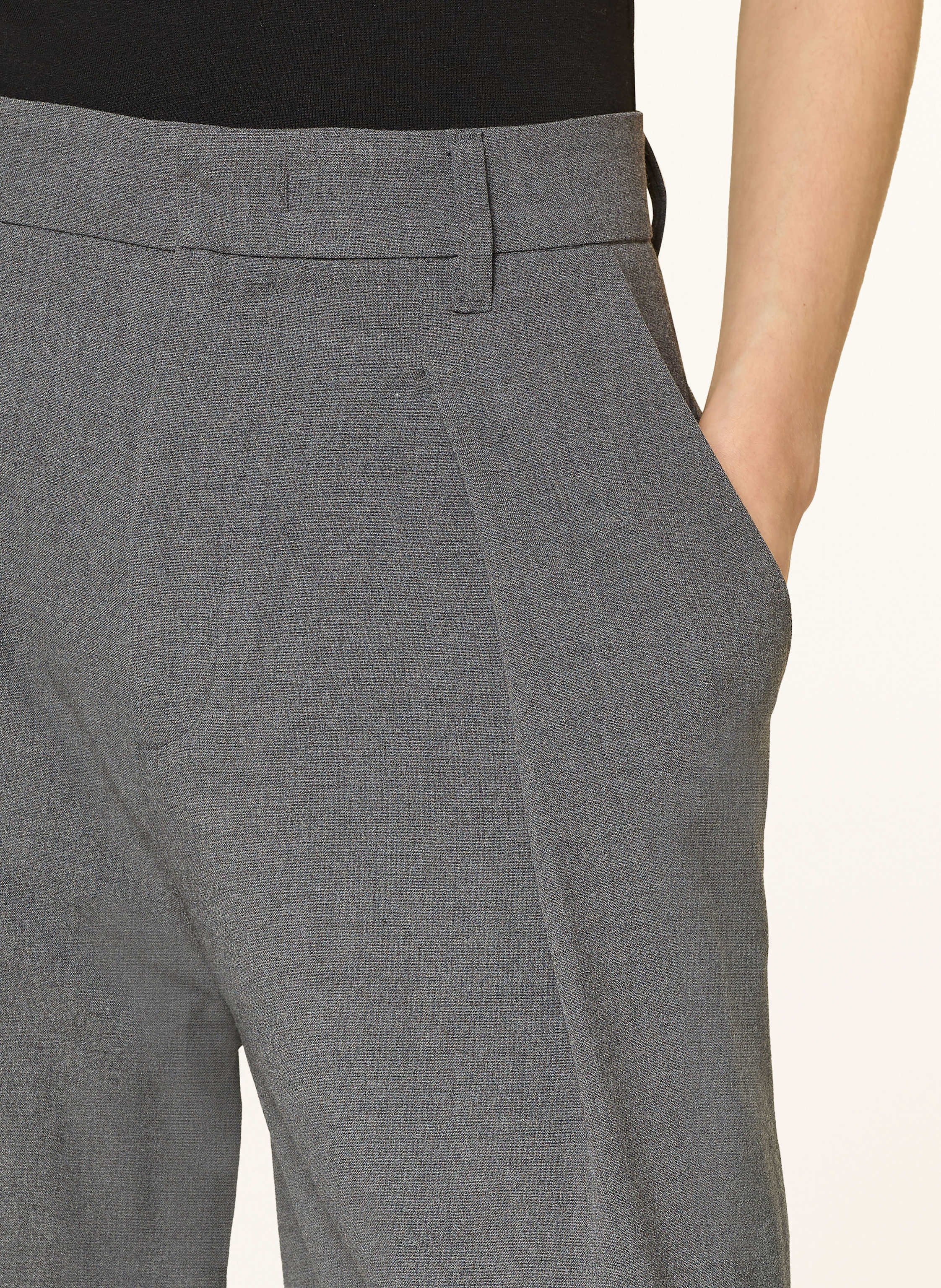 Thumbnail - Mrs & Hugs Marlenehose grau