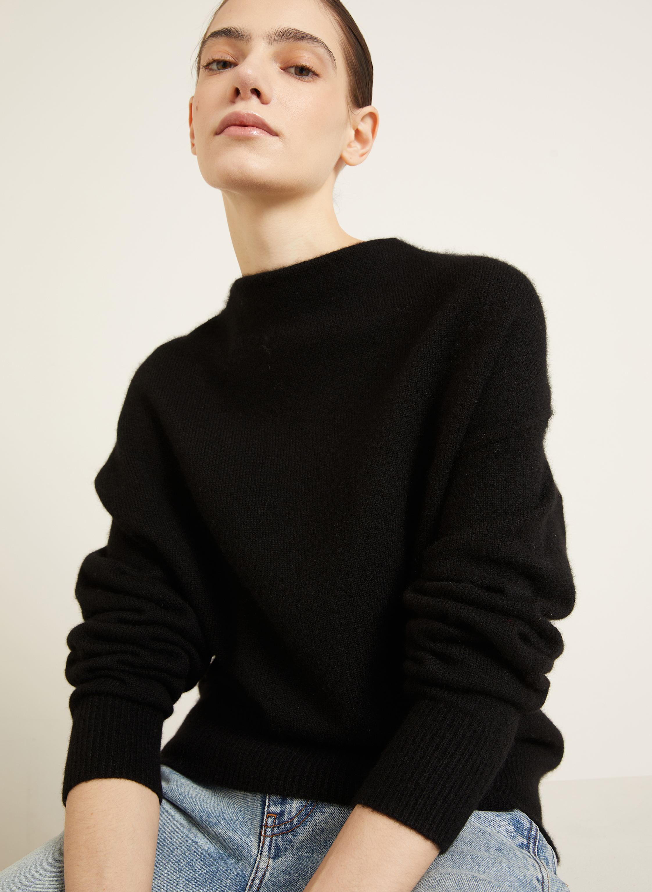 Thumbnail - Proenza Schouler Cashmere-Pullover Bria schwarz