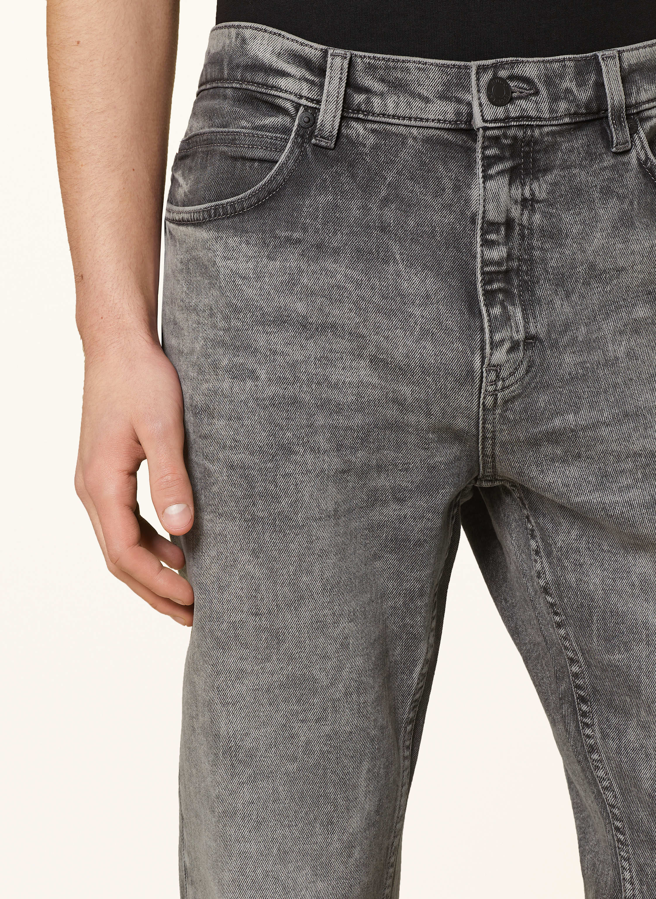 Thumbnail - Hugo Jeans 708 Slim Fit grau