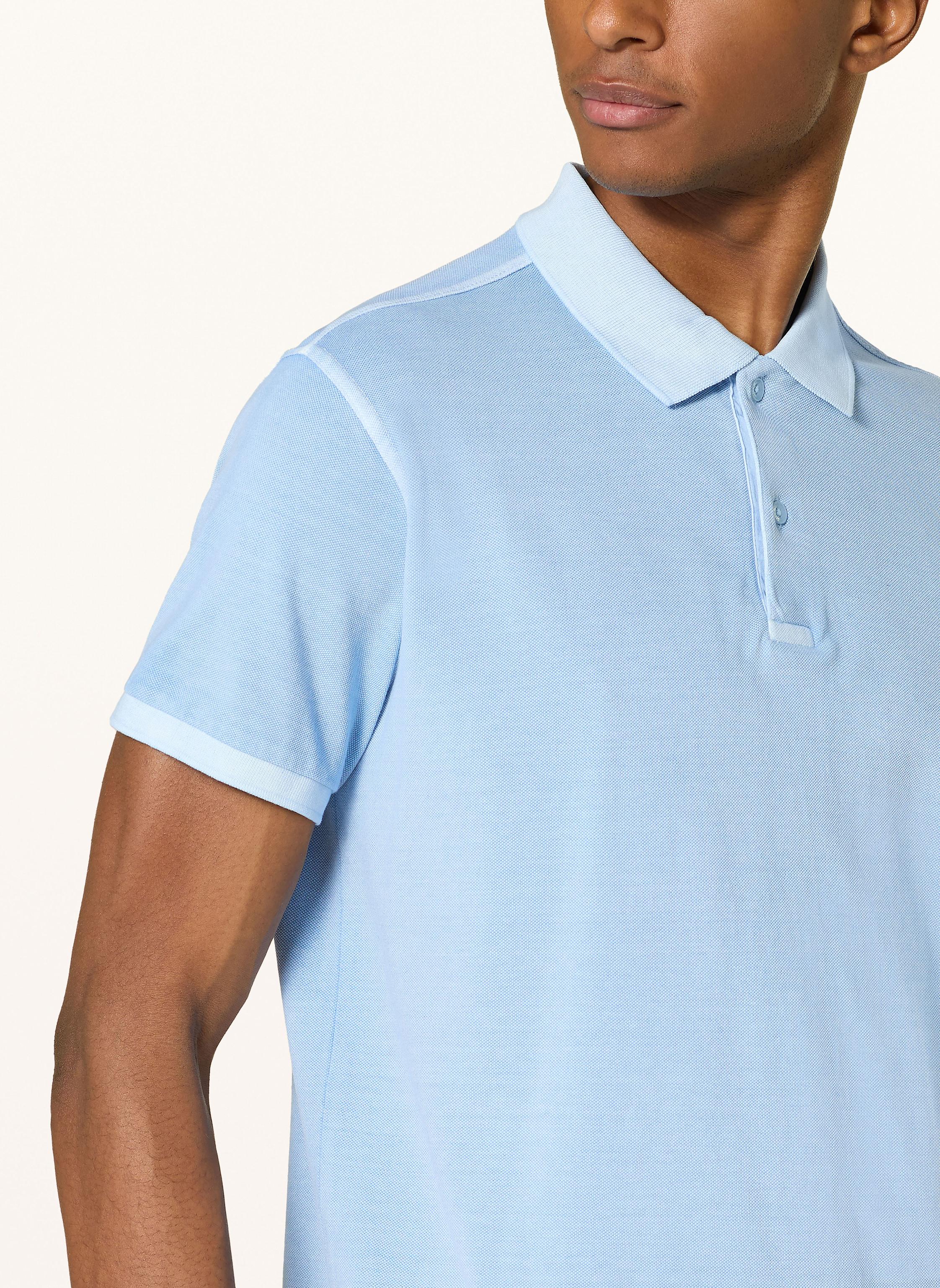 Thumbnail - Strokesman's Piqué-Poloshirt blau
