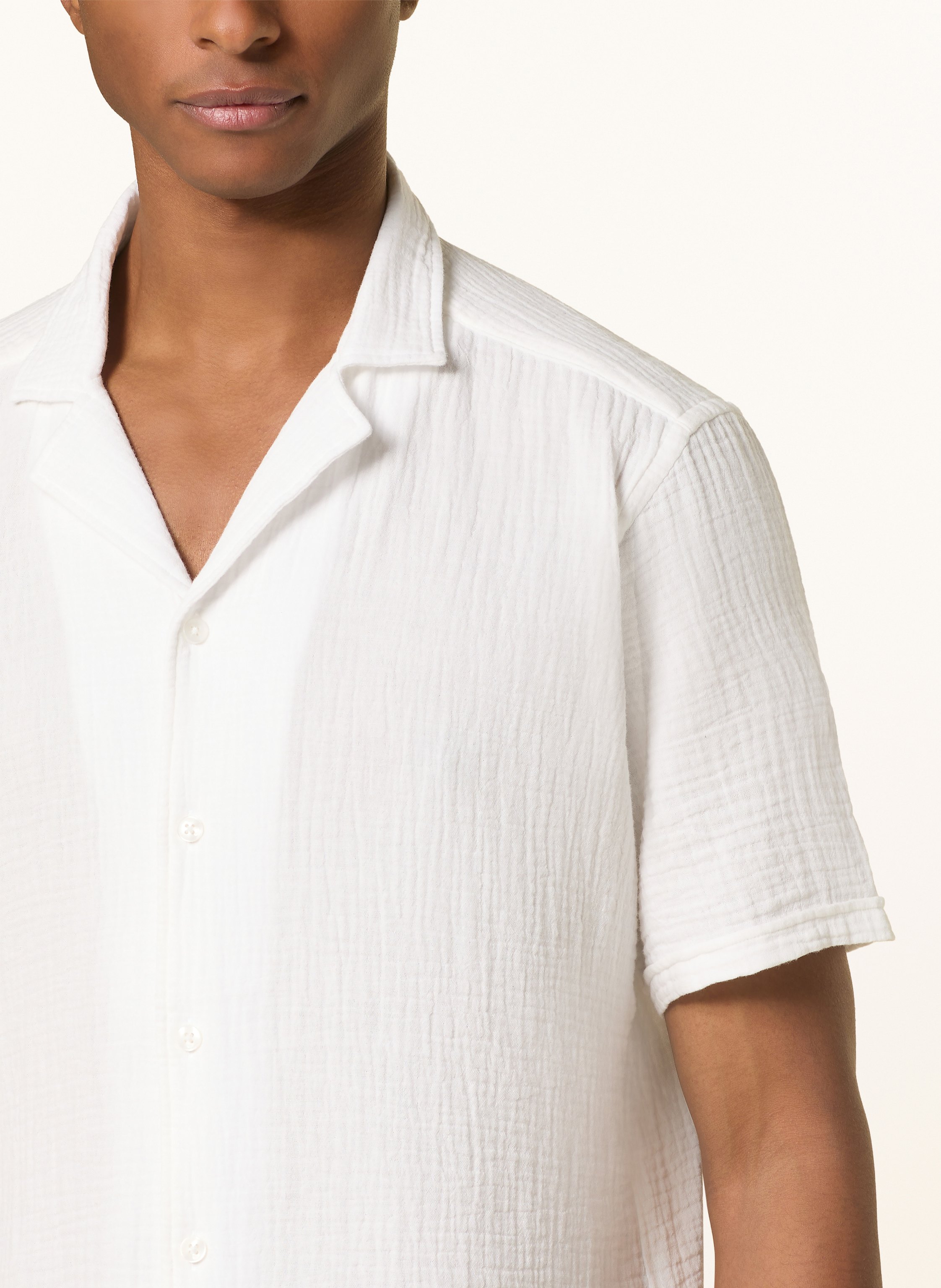 Thumbnail - Strokesman's Resorthemd Regular Fit weiss
