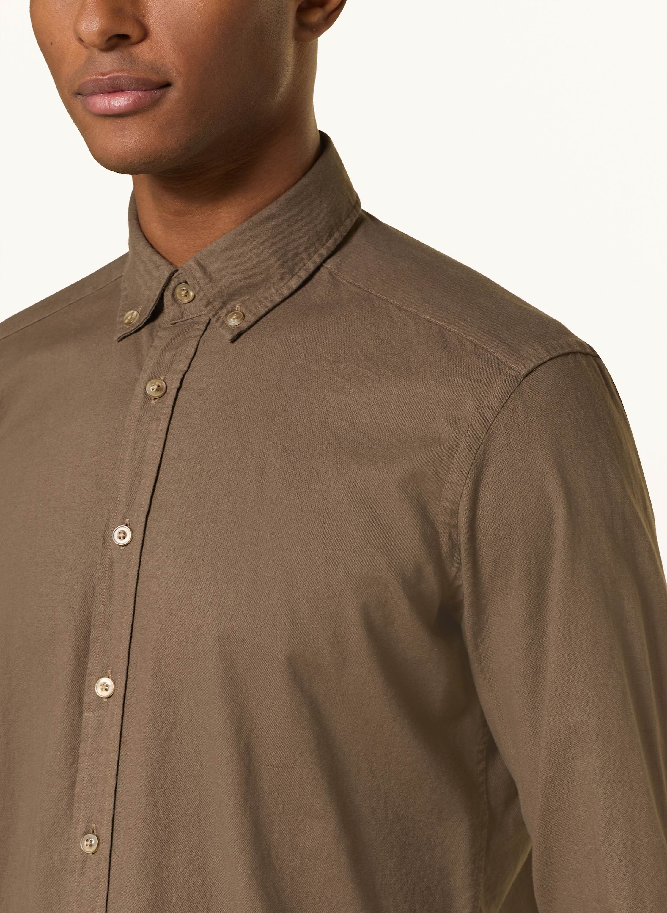 Thumbnail - Strokesman's Hemd Regular Fit gruen