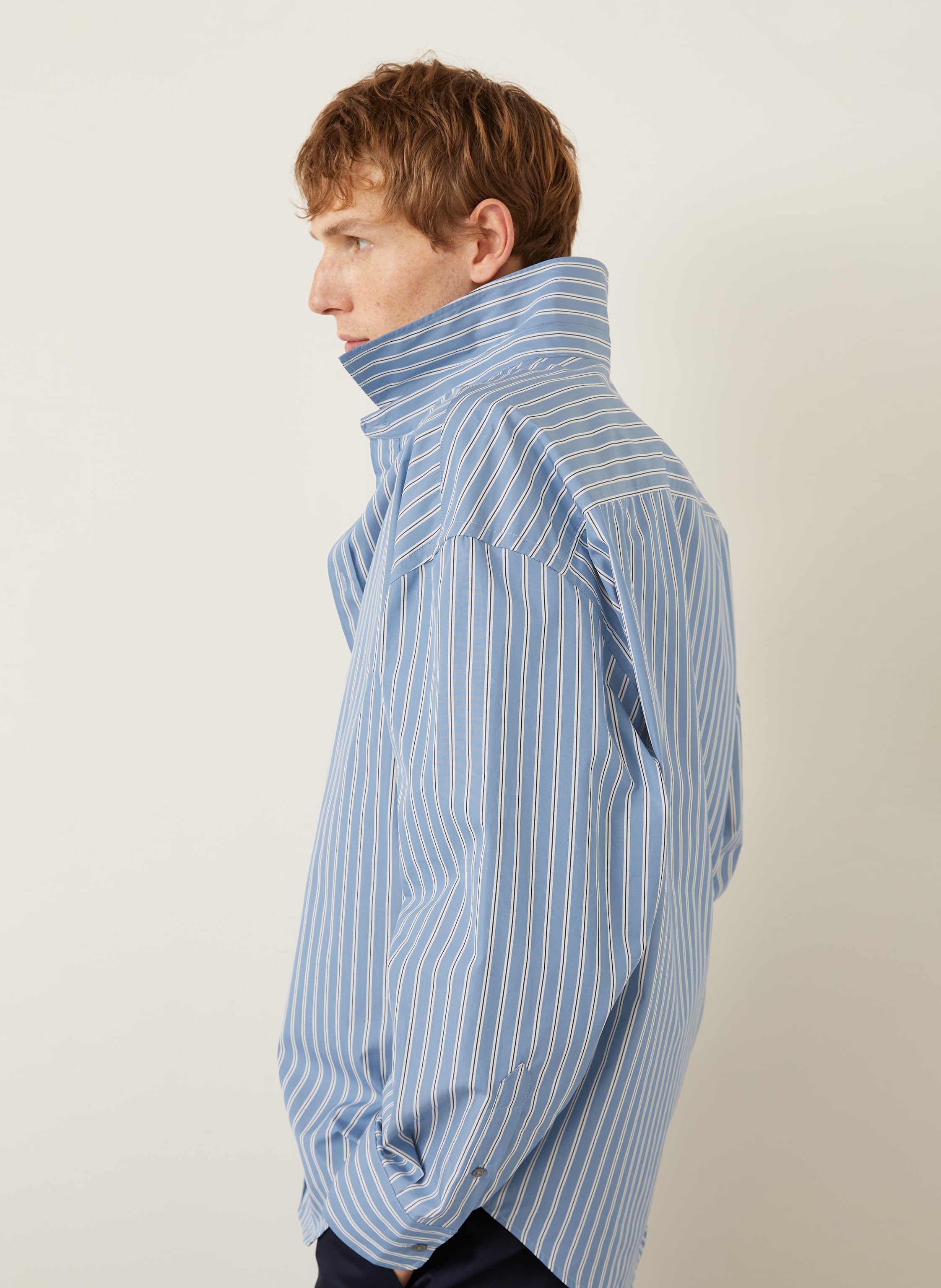 Thumbnail - Ami Paris Hemd Comfort Fit blau