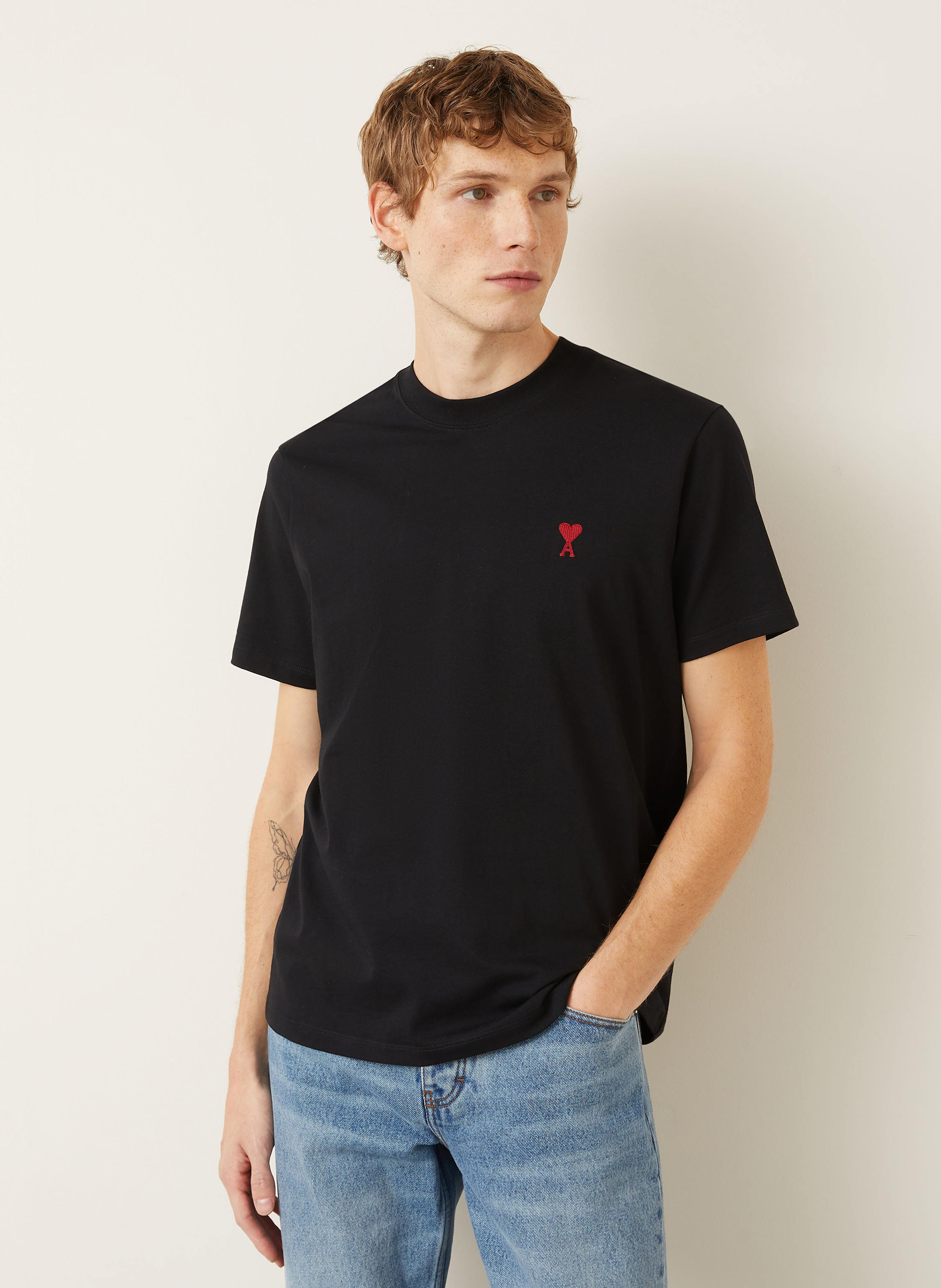 Thumbnail - Ami Paris T-Shirt schwarz