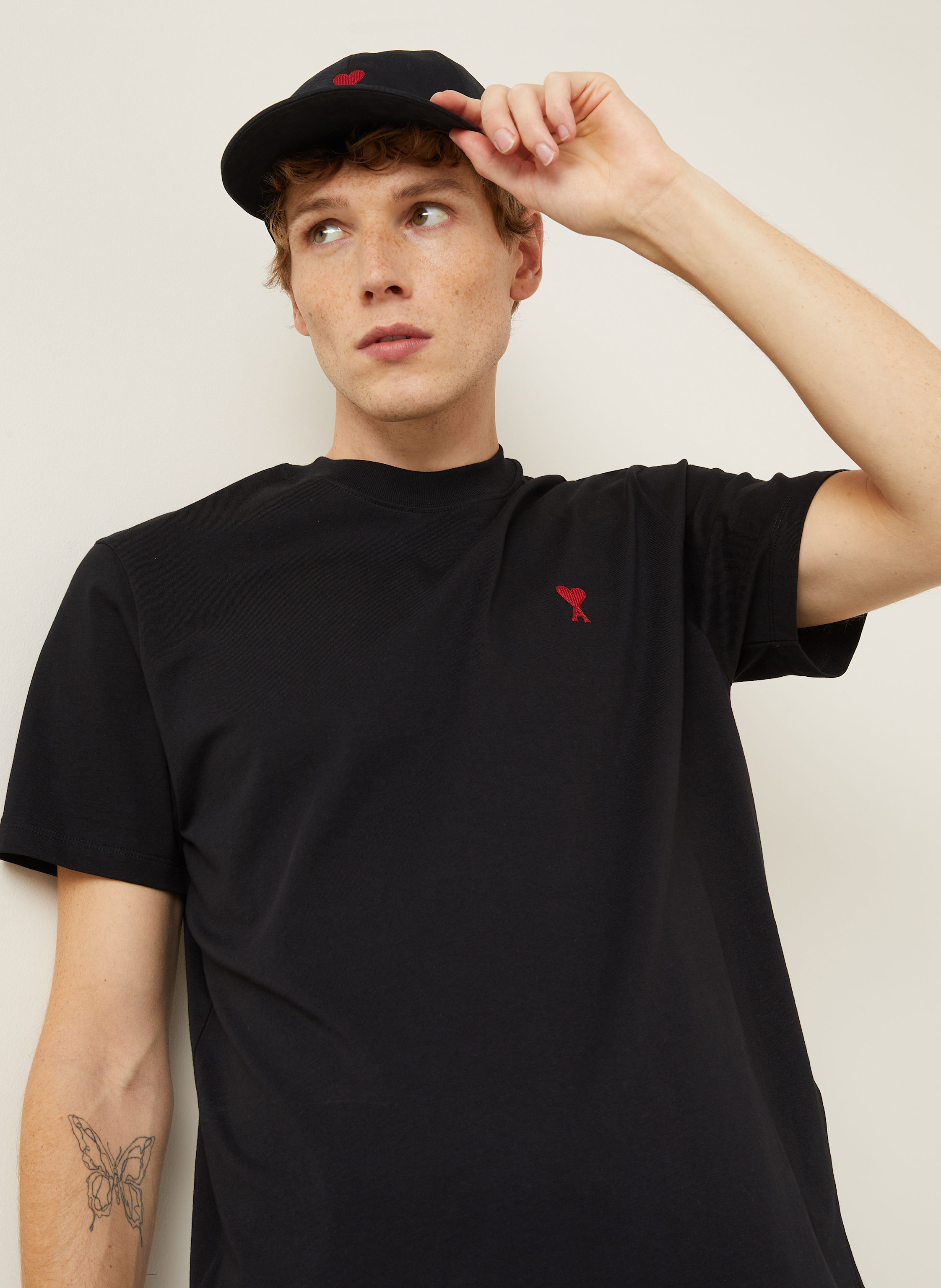 Thumbnail - Ami Paris T-Shirt schwarz