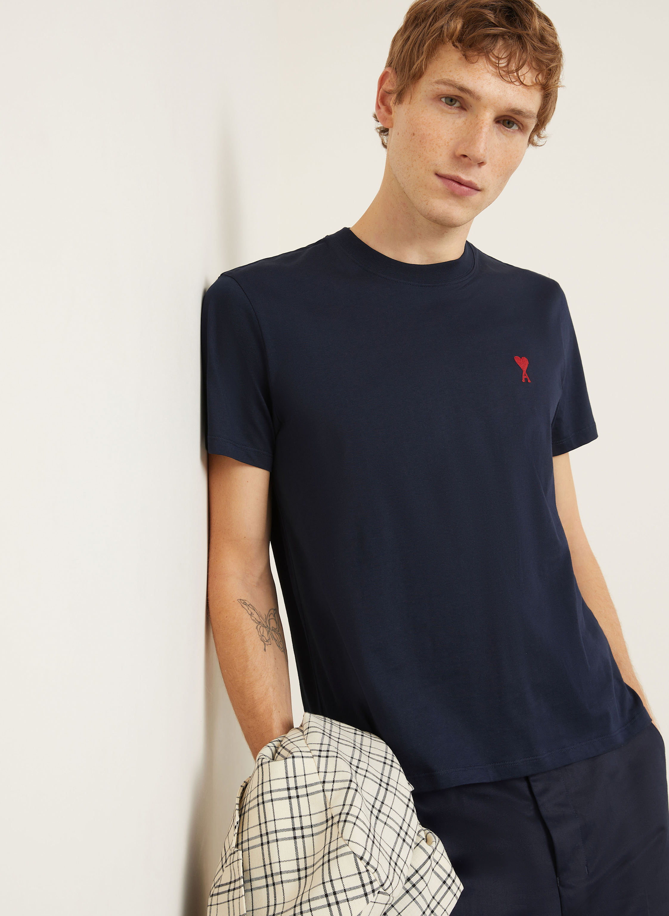 Thumbnail - Ami Paris T-Shirt blau