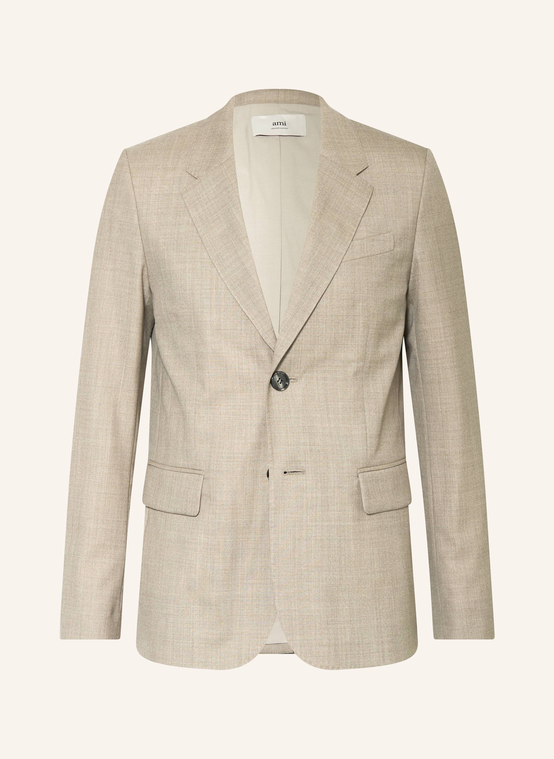 AMI Paris Ami Paris Sakko Slim Fit beige in 0952 ASH