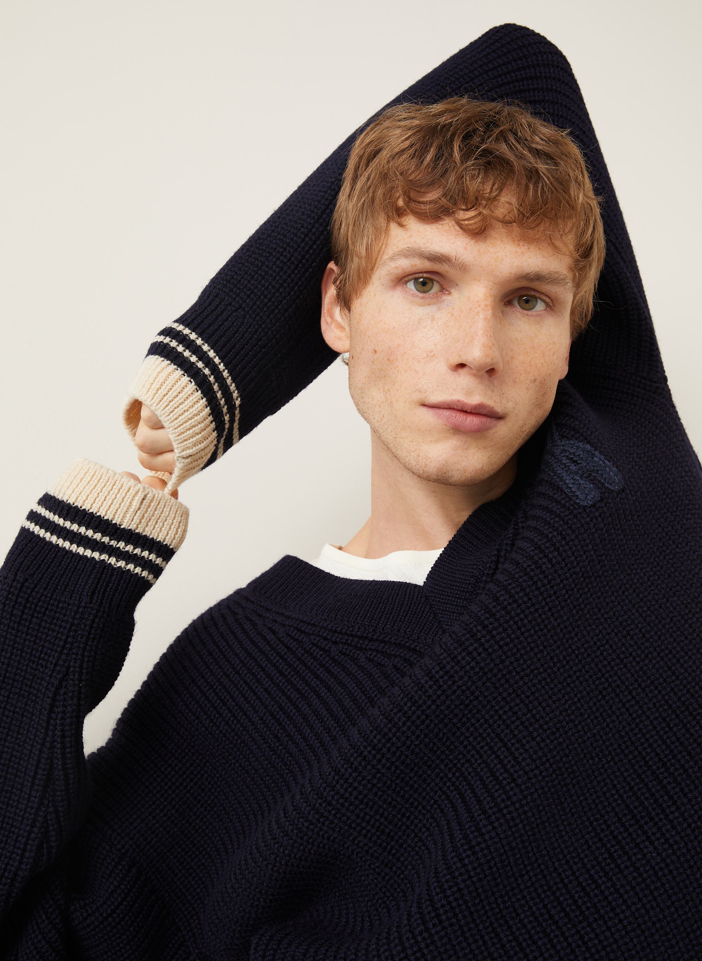 Thumbnail - Ami Paris Pullover blau