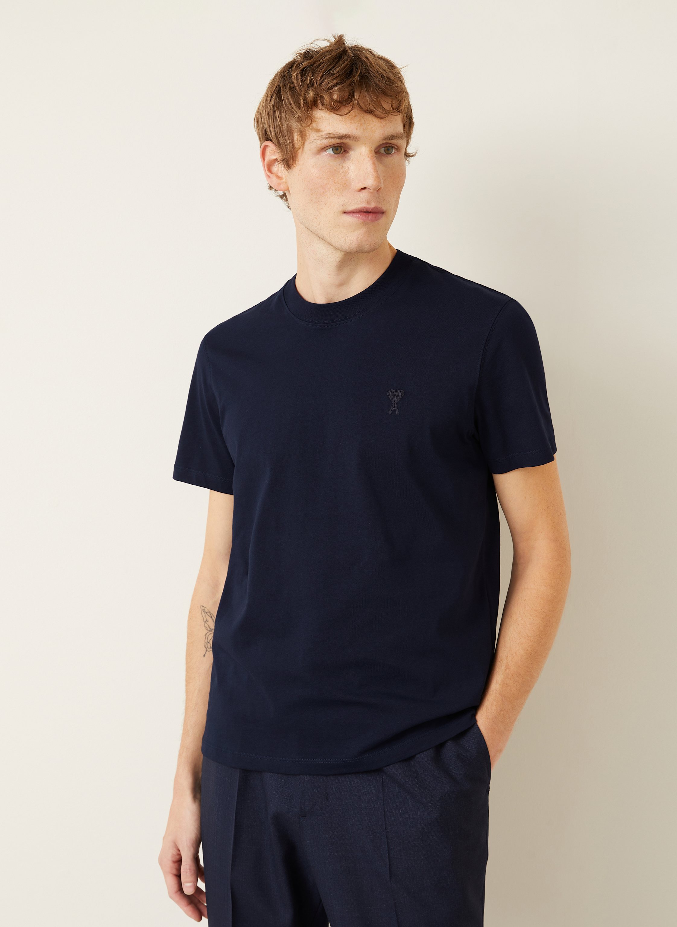 Thumbnail - Ami Paris T-Shirt blau