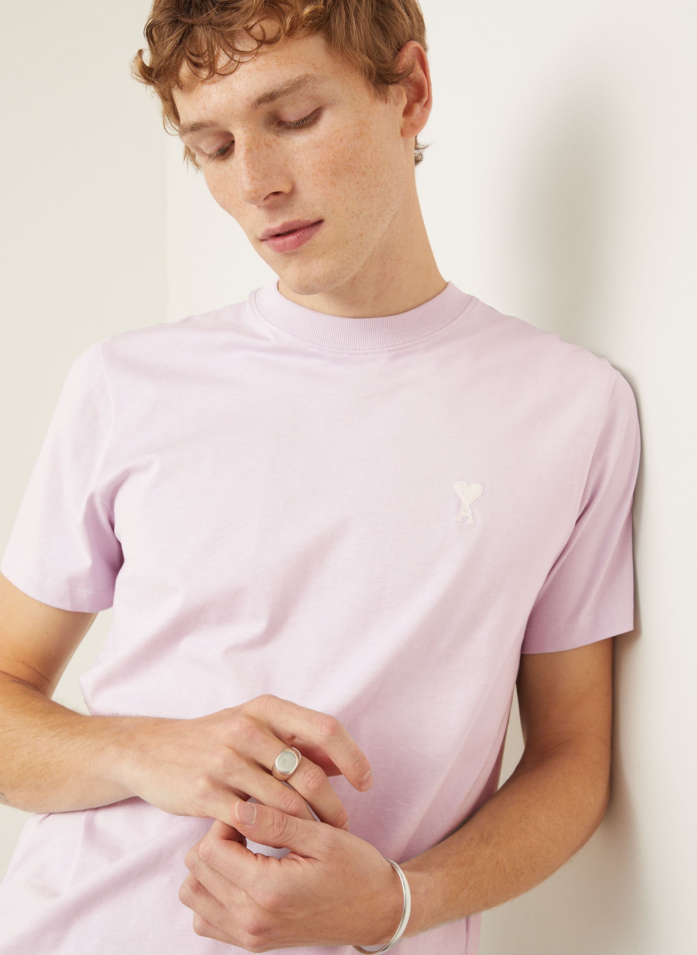Thumbnail - Ami Paris T-Shirt lila