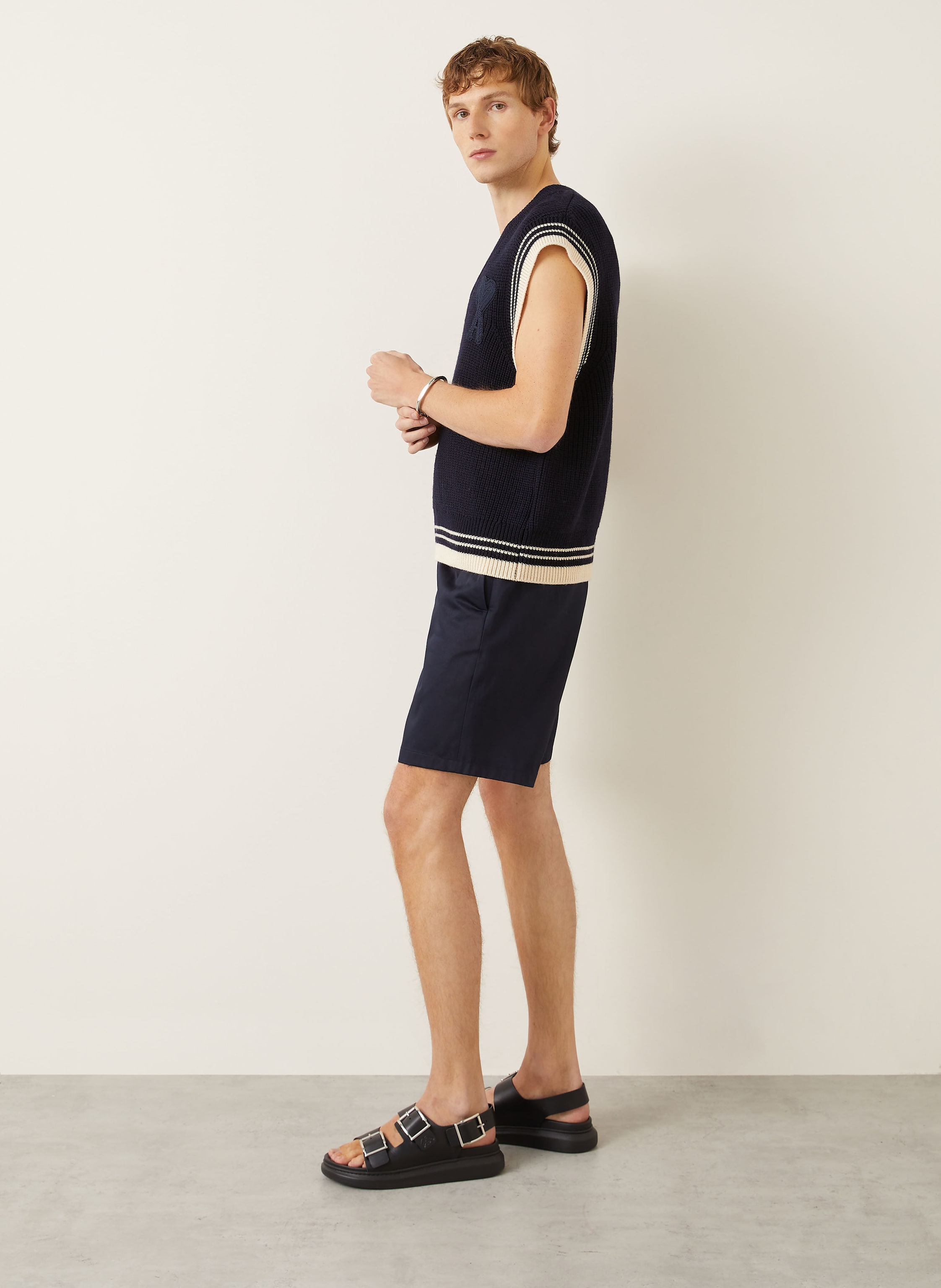 Thumbnail - Ami Paris Shorts blau