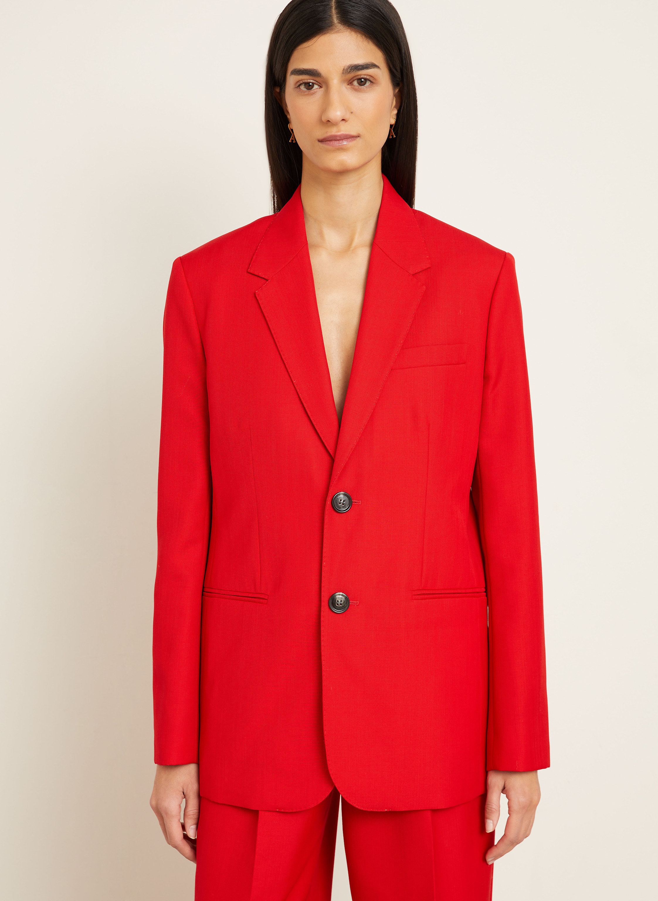 Thumbnail - Ami Paris Longblazer rot