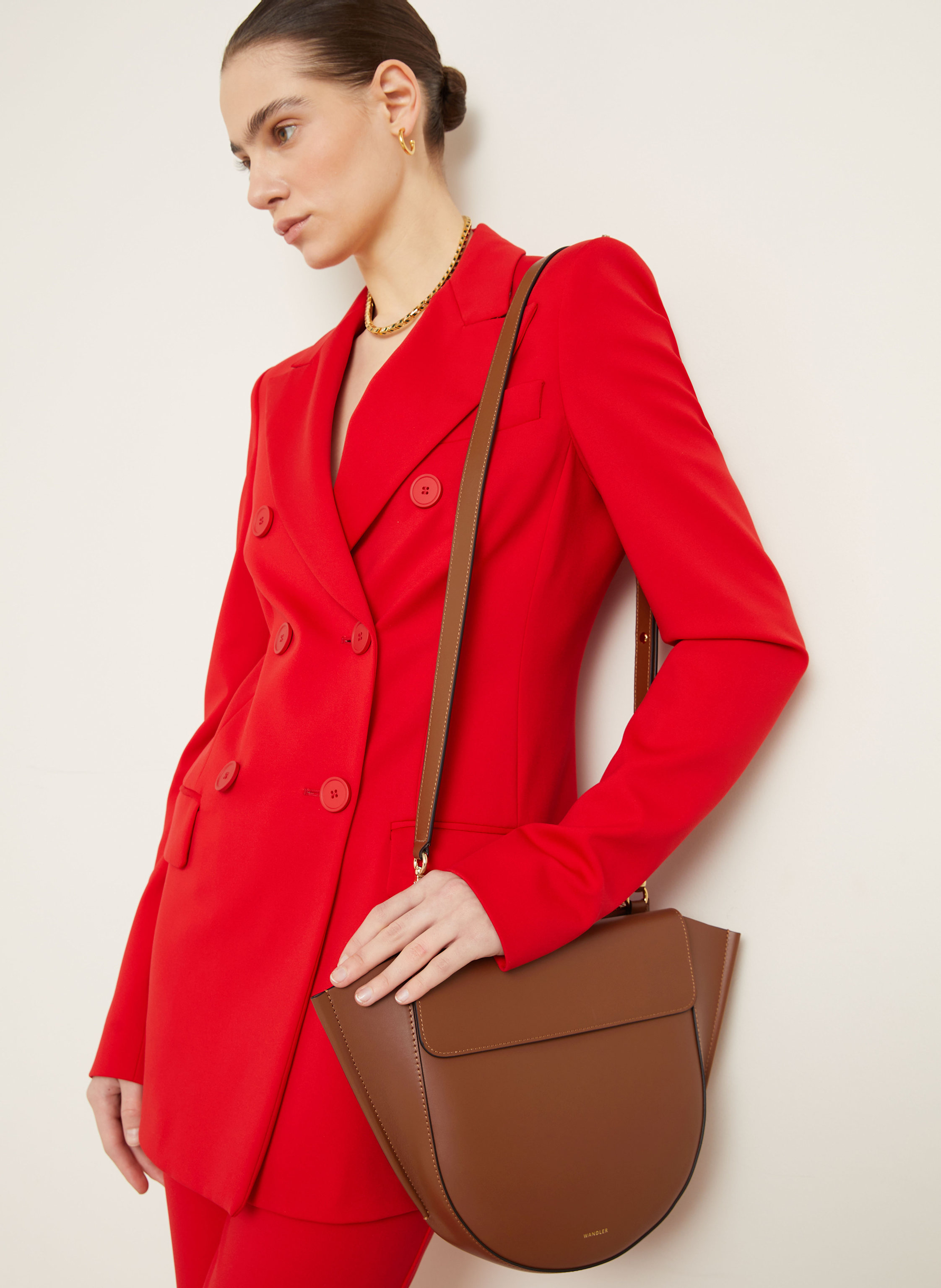 Thumbnail - Wandler Handtasche Hortensia Medium braun