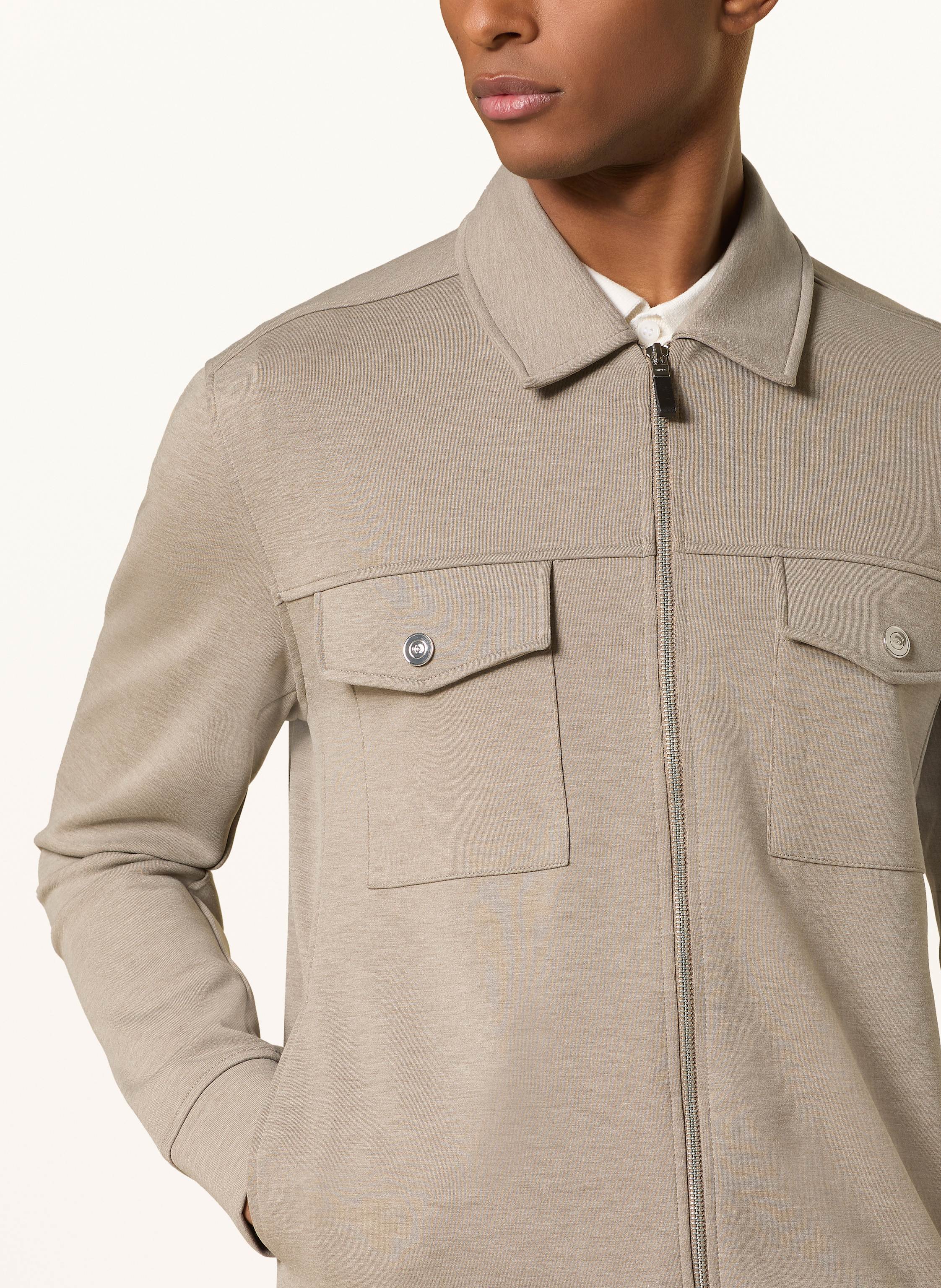Thumbnail - Reiss Overjacket Medina beige