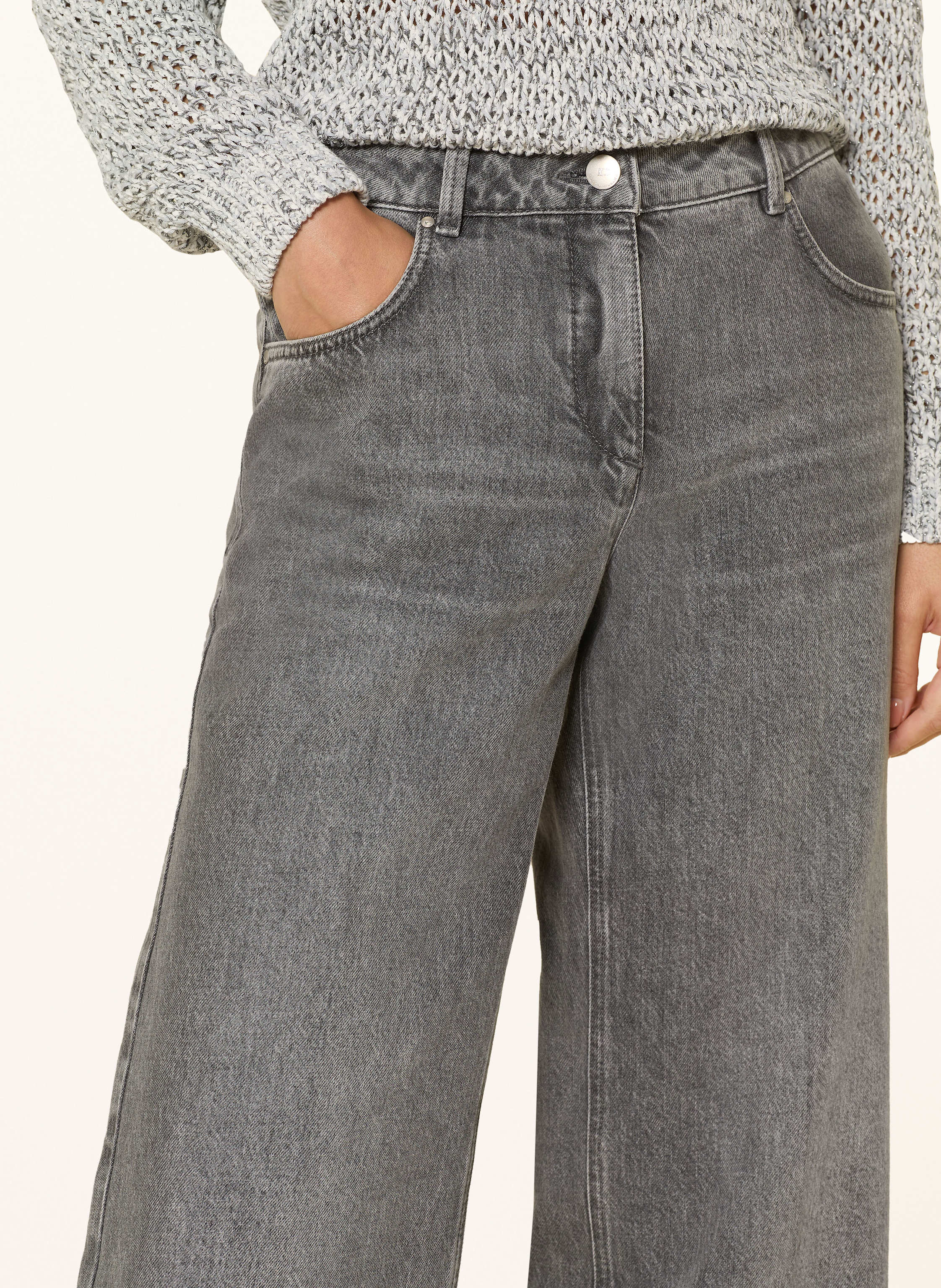 Thumbnail - Luisa Cerano Jeans grau