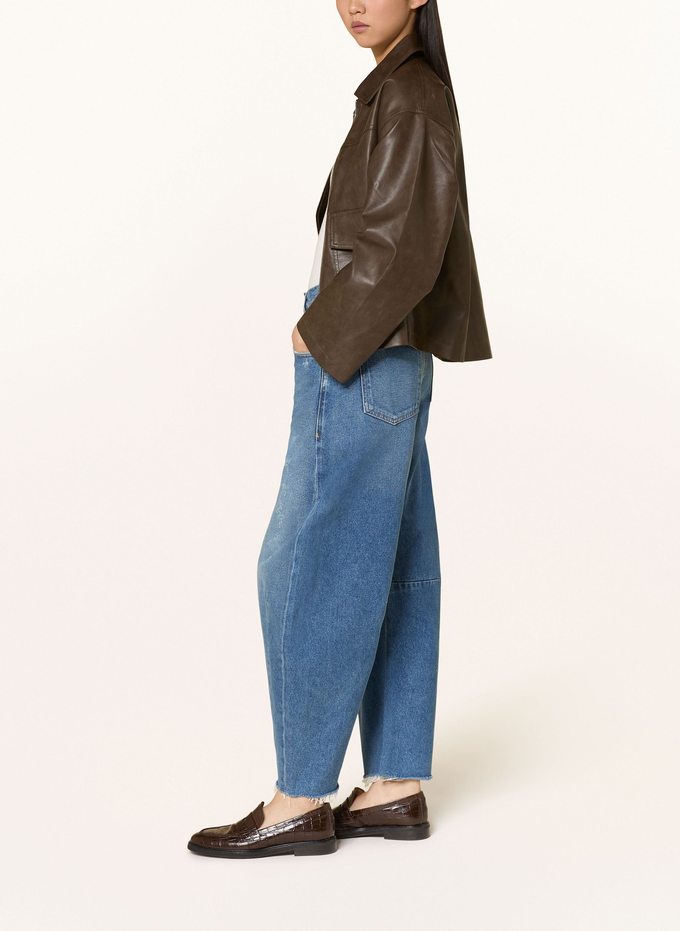 Thumbnail - Citizens Of Humanity Mom Jeans Horseshoe blau