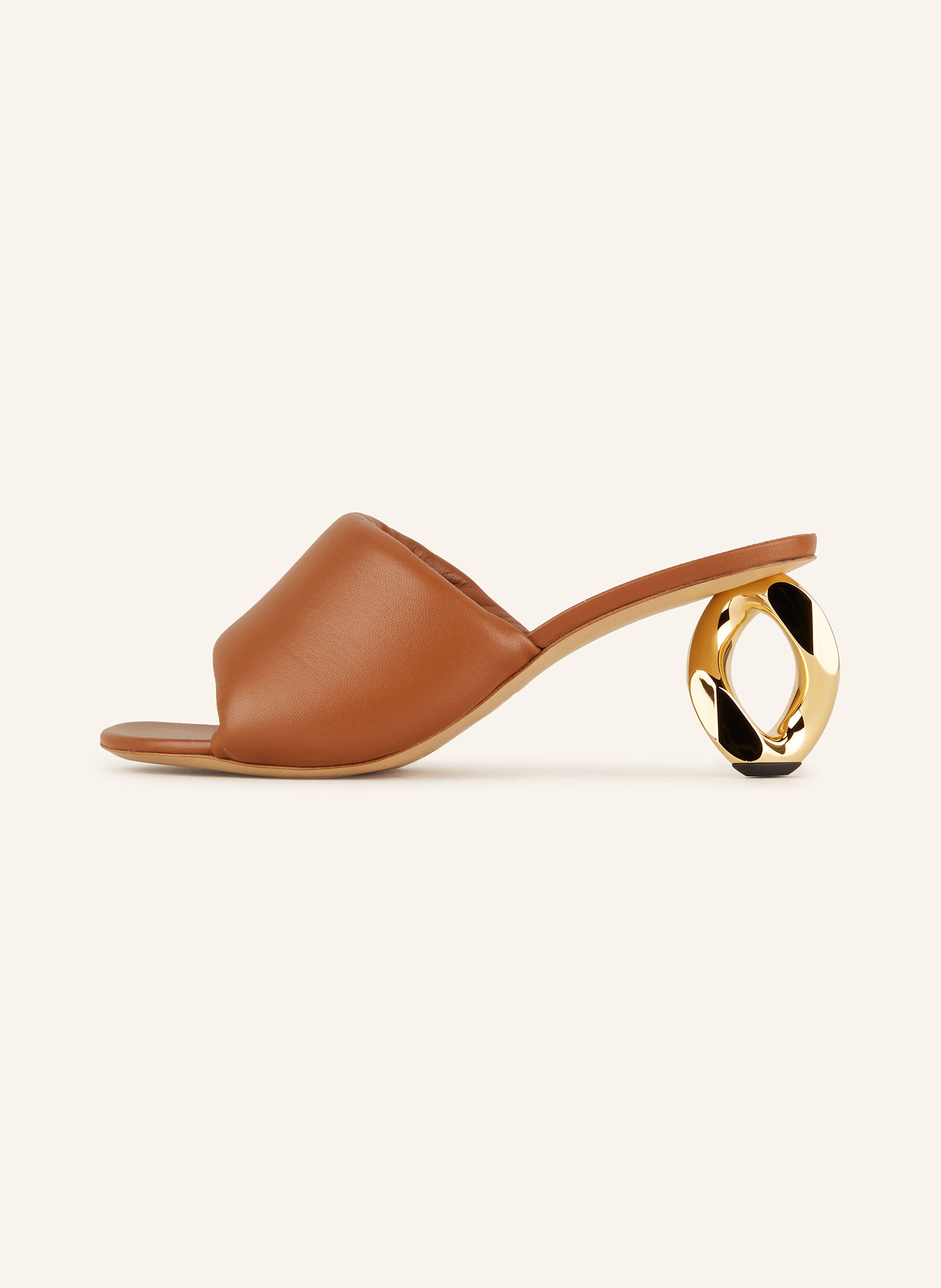 Thumbnail - Jw Anderson Mules Chain braun