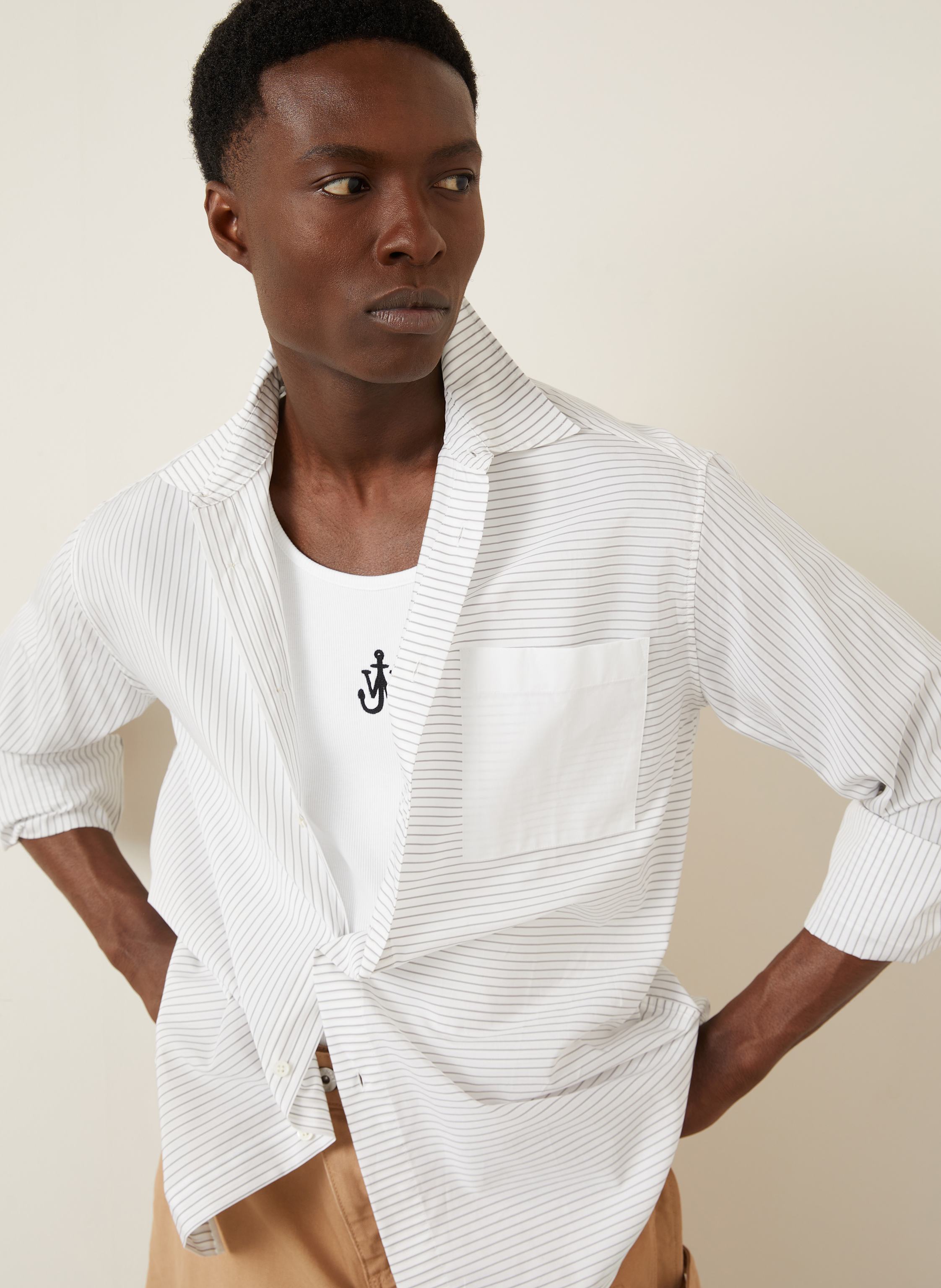Thumbnail - Jw Anderson Hemd Comfort Fit weiss