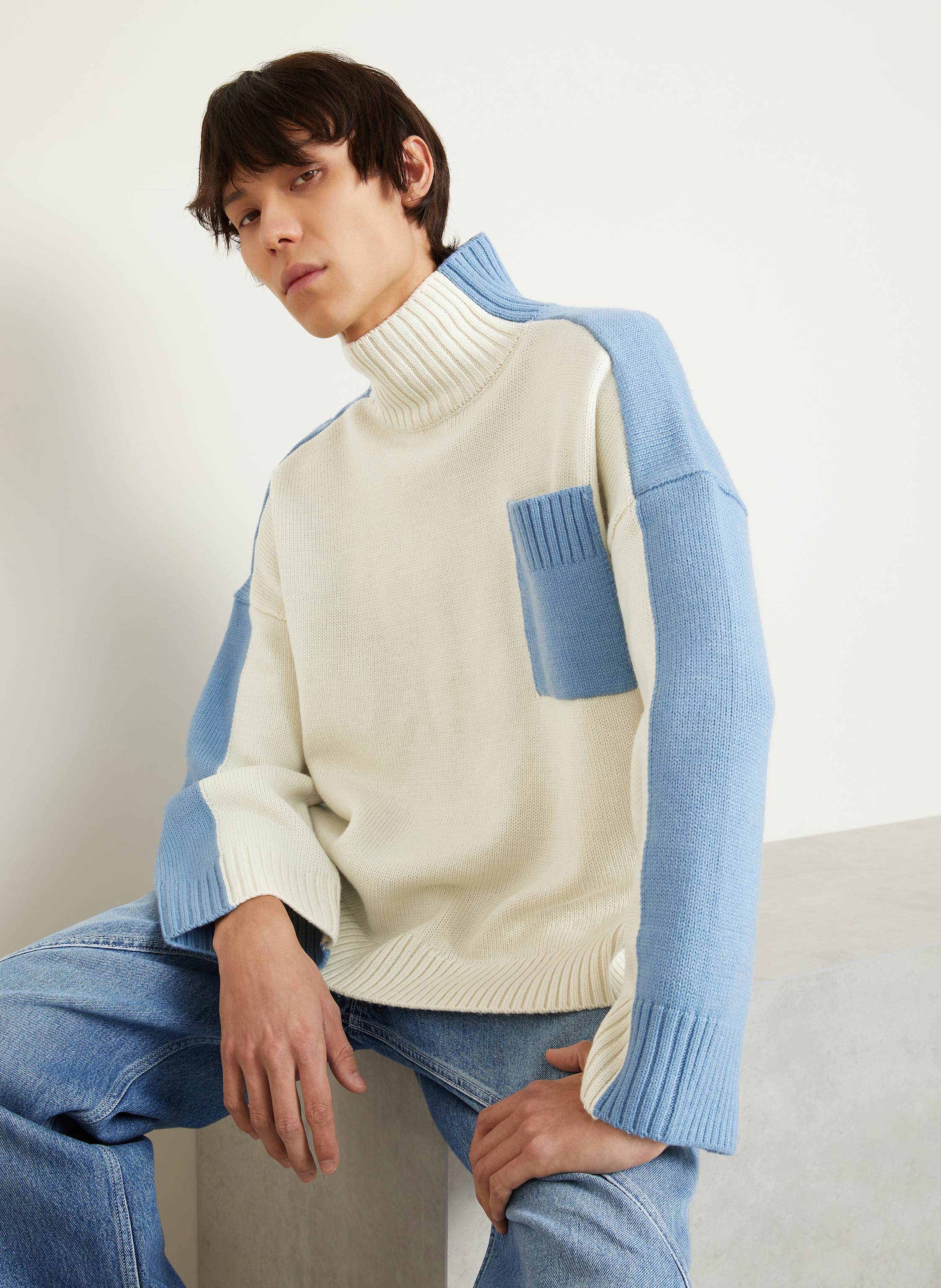 Thumbnail - Jw Anderson Rollkragenpullover weiss