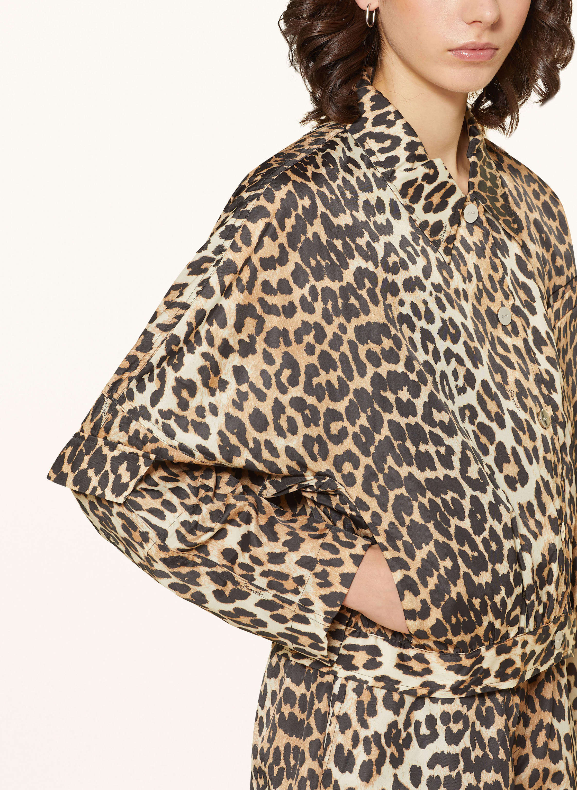 Thumbnail - Ganni Overjacket braun