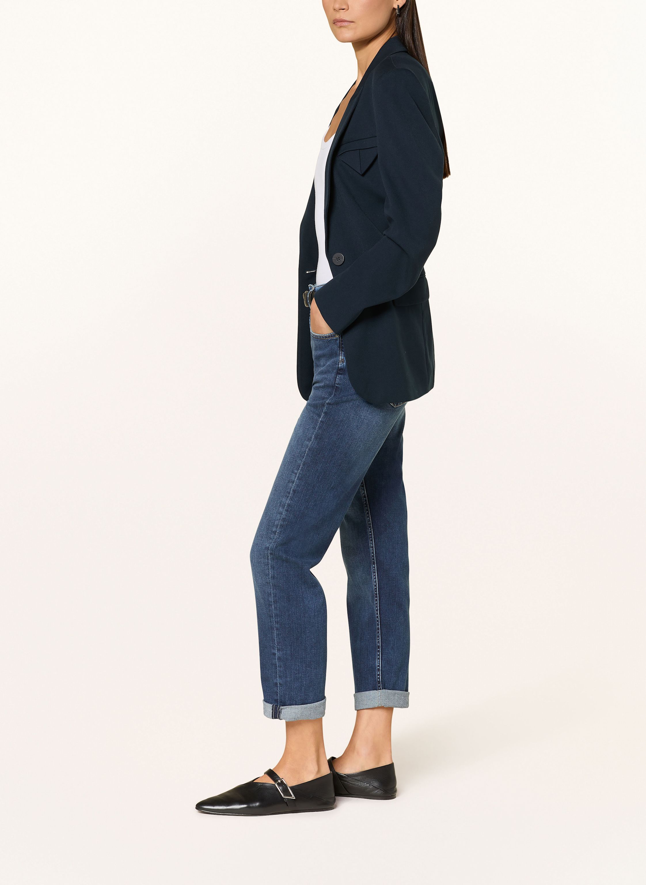 Thumbnail - Ag Jeans Straight Jeans Girlfriend blau