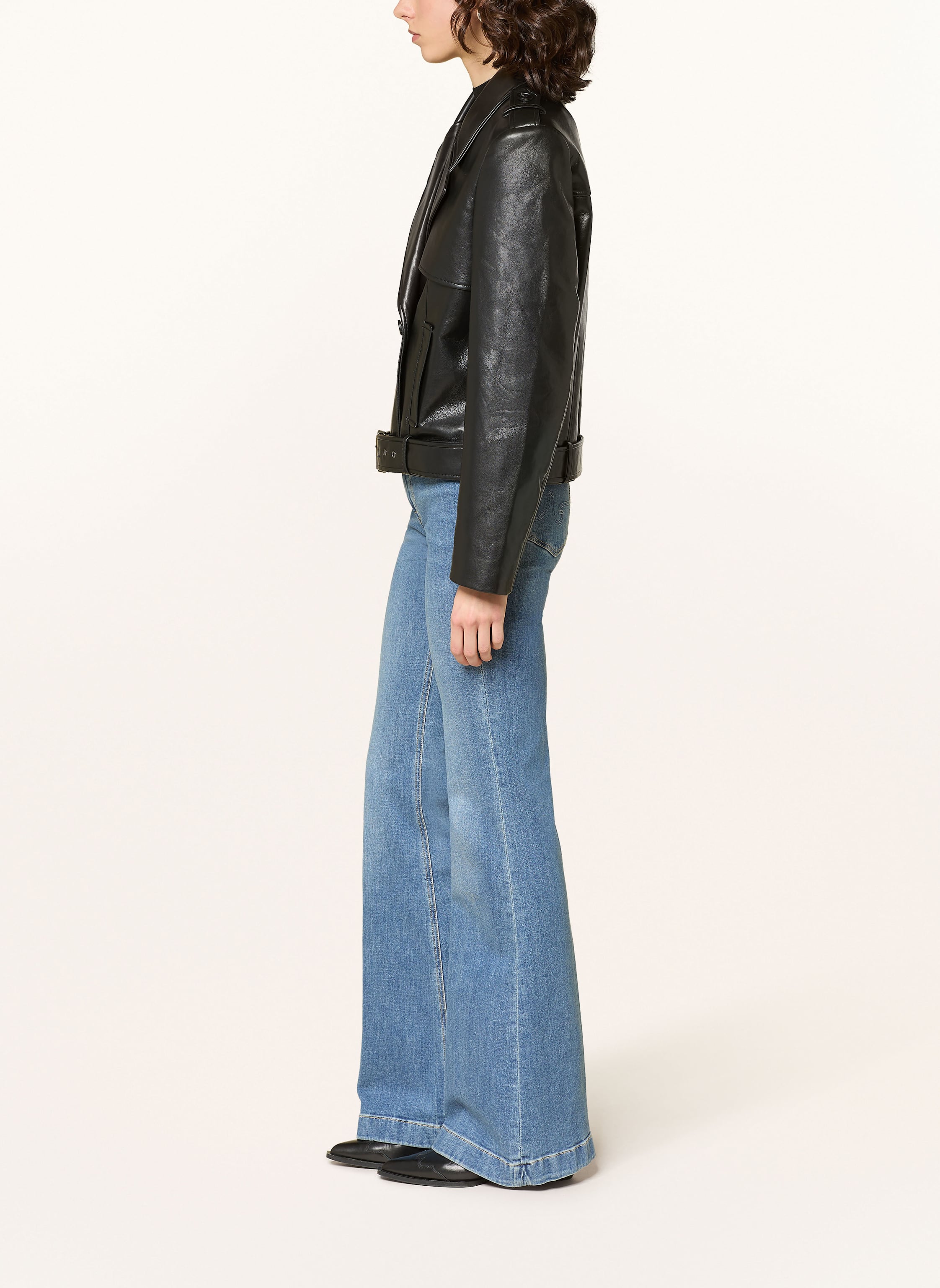 Thumbnail - Ag Jeans Flared Jeans Tropea blau