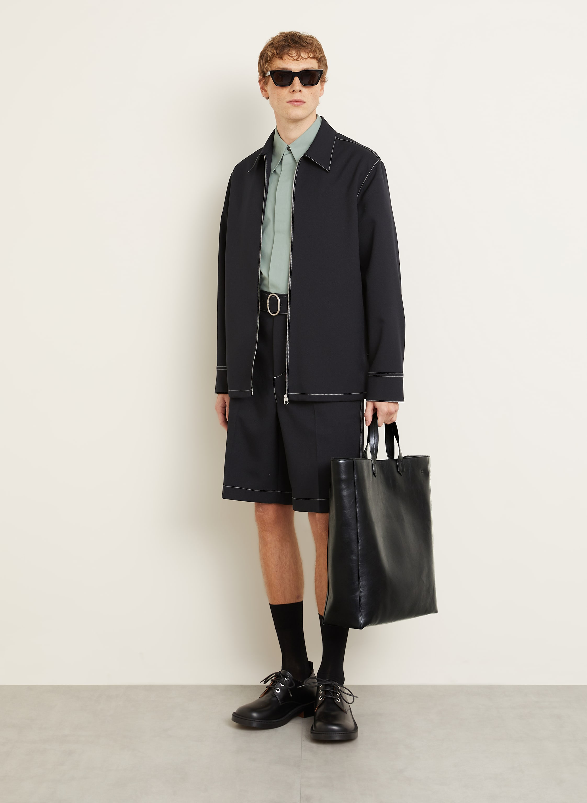 Thumbnail - Jil Sander Shopper schwarz