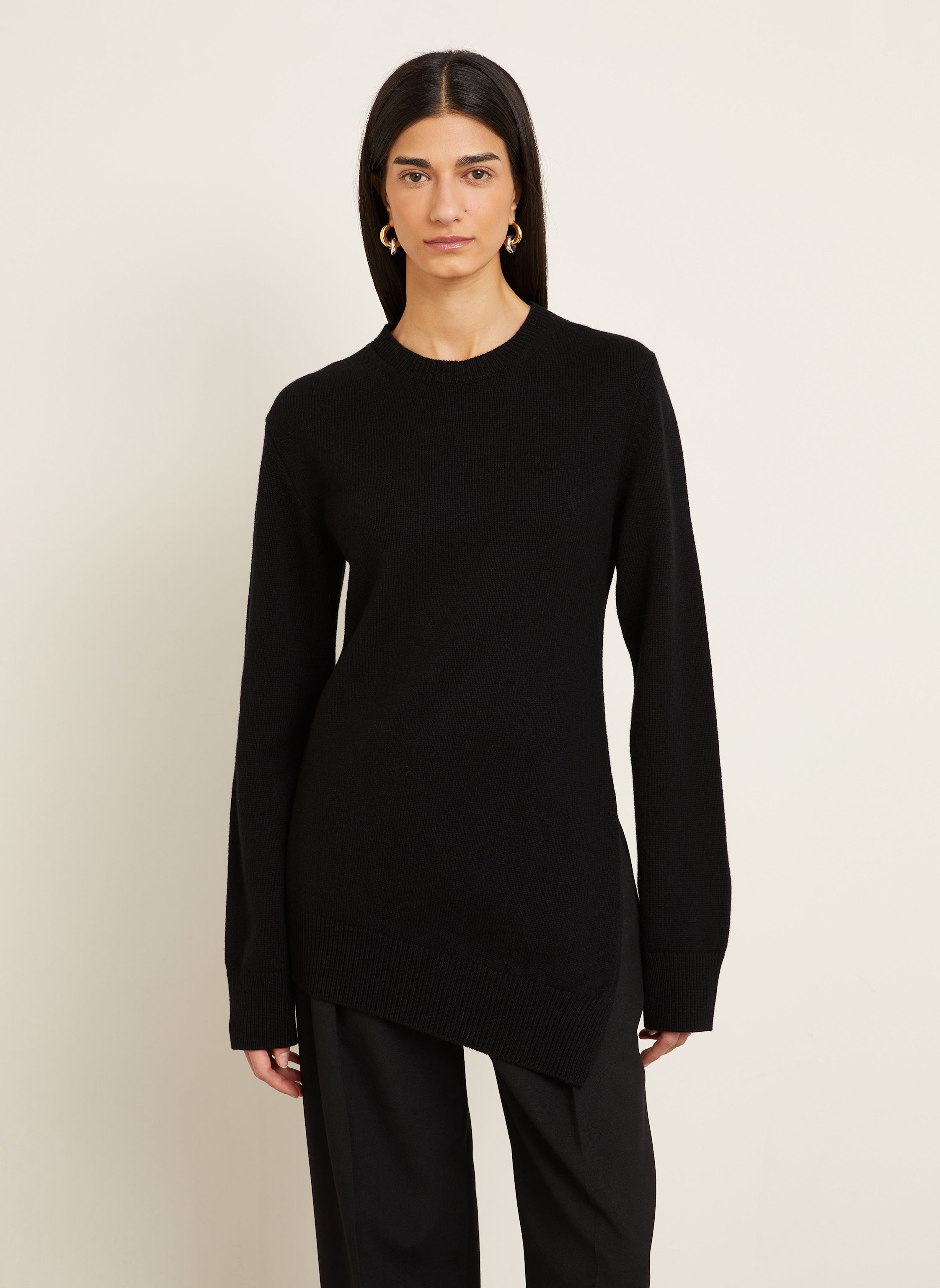 Thumbnail - Jil Sander Pullover Mit Cashmere schwarz