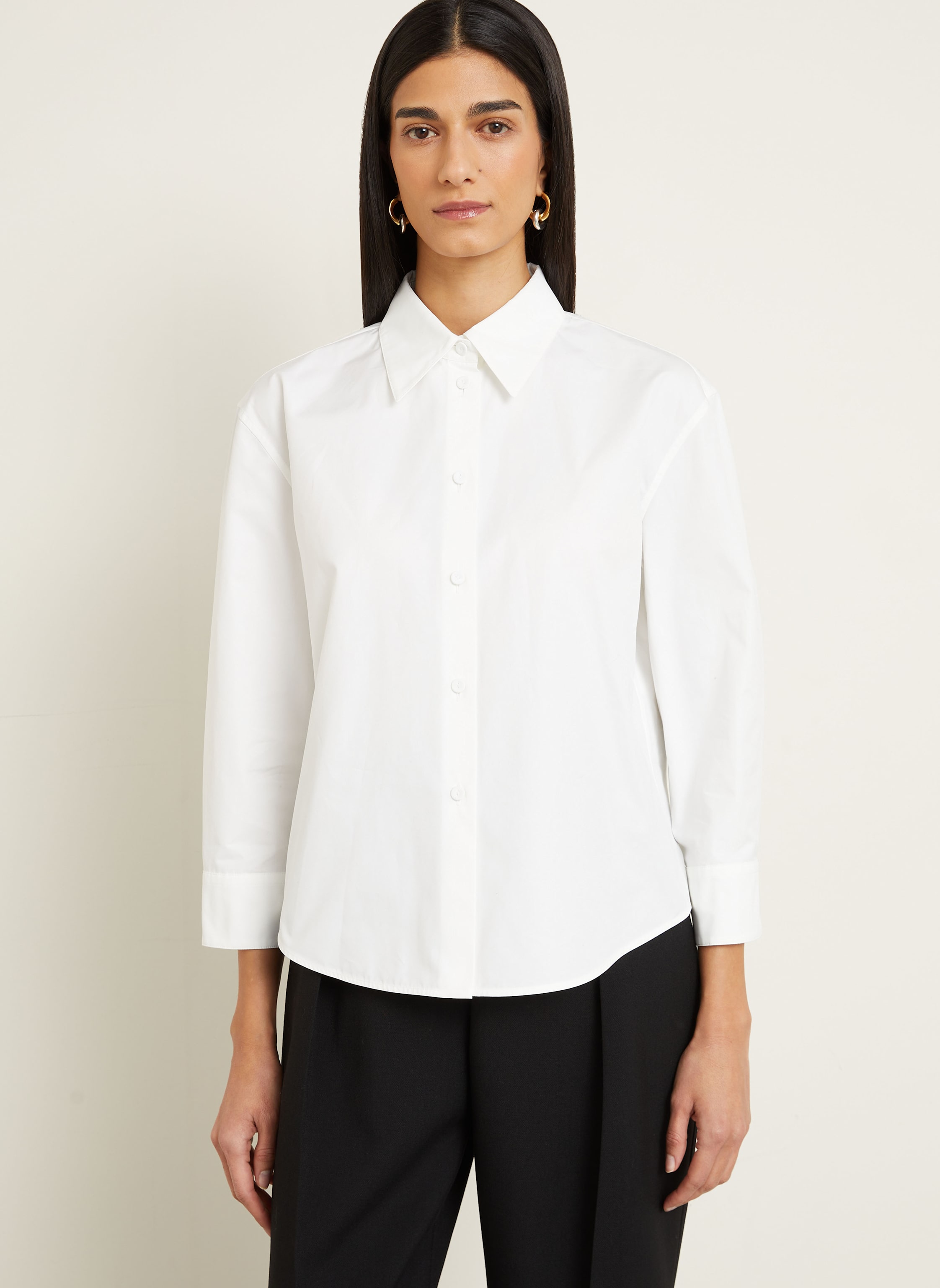 Thumbnail - Jil Sander Hemdbluse weiss
