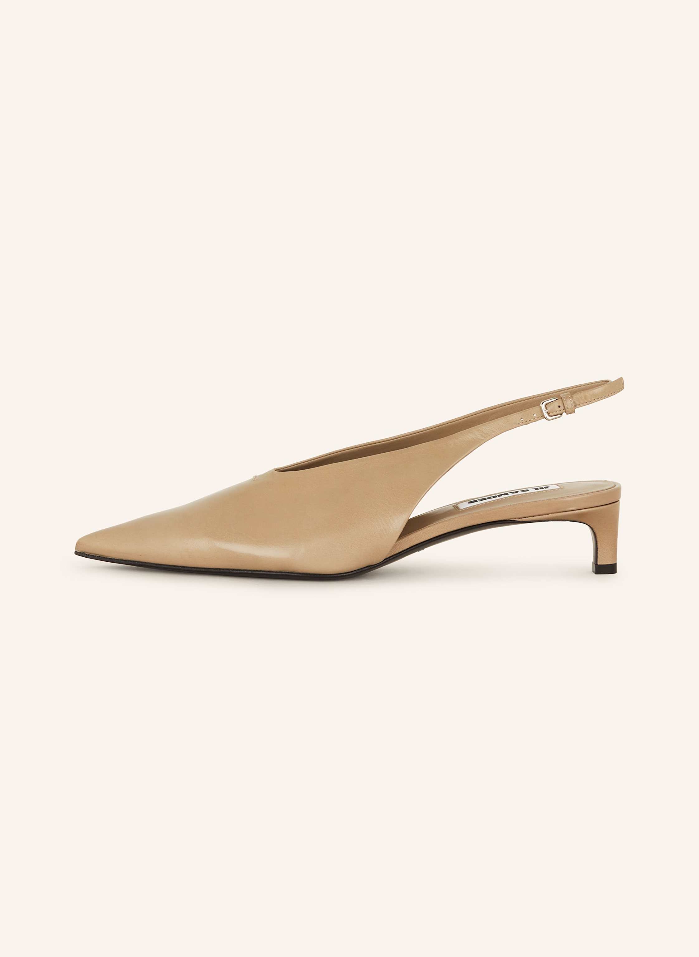 Thumbnail - Jil Sander Slingpumps beige