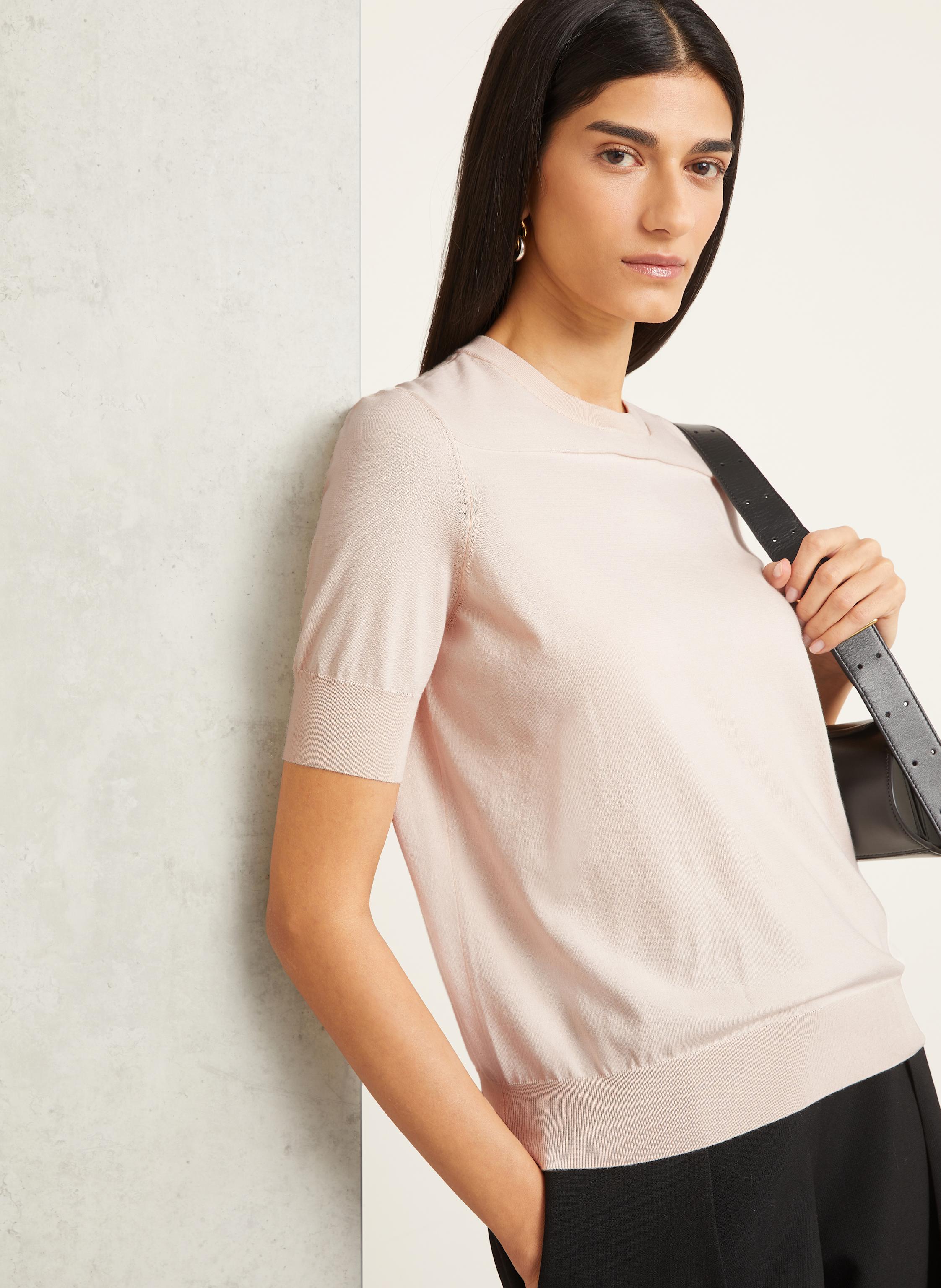 Thumbnail - Jil Sander Strickshirt weiss
