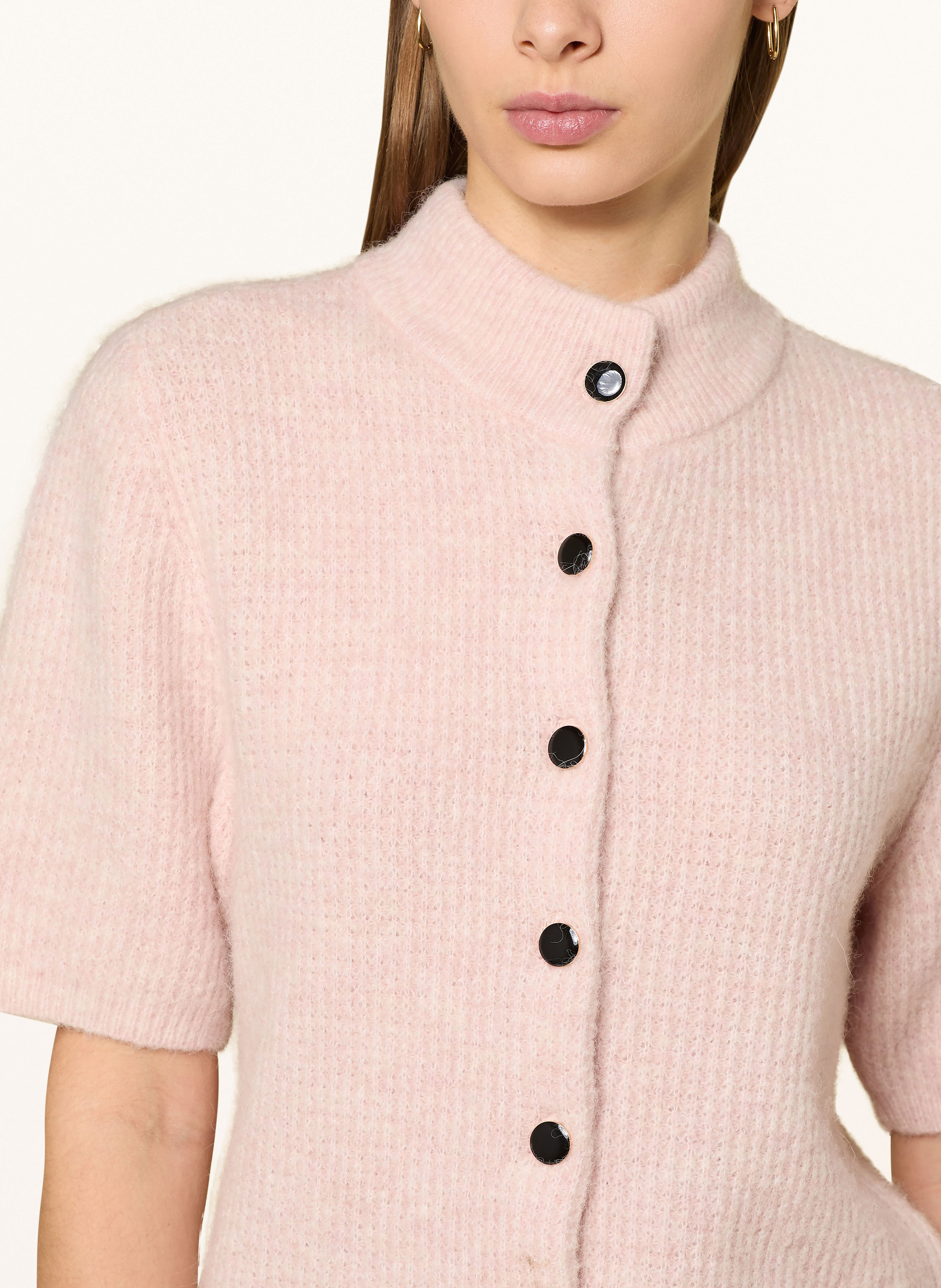 Thumbnail - Gestuz Strickjacke Alphagz Mit Alpaka rosa