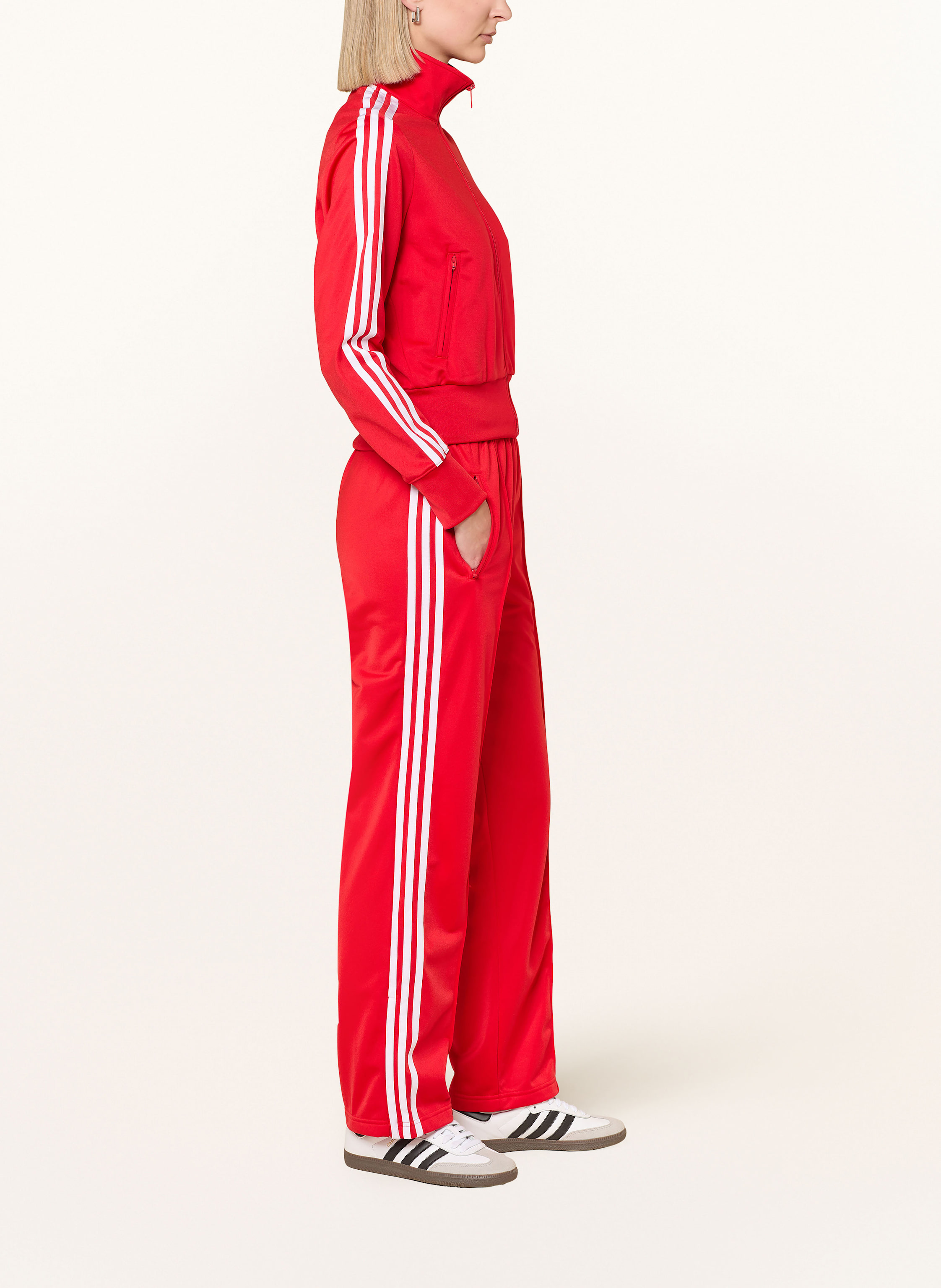 Thumbnail - Adidas Originals Hose Firebird Im Jogging-Stil rot