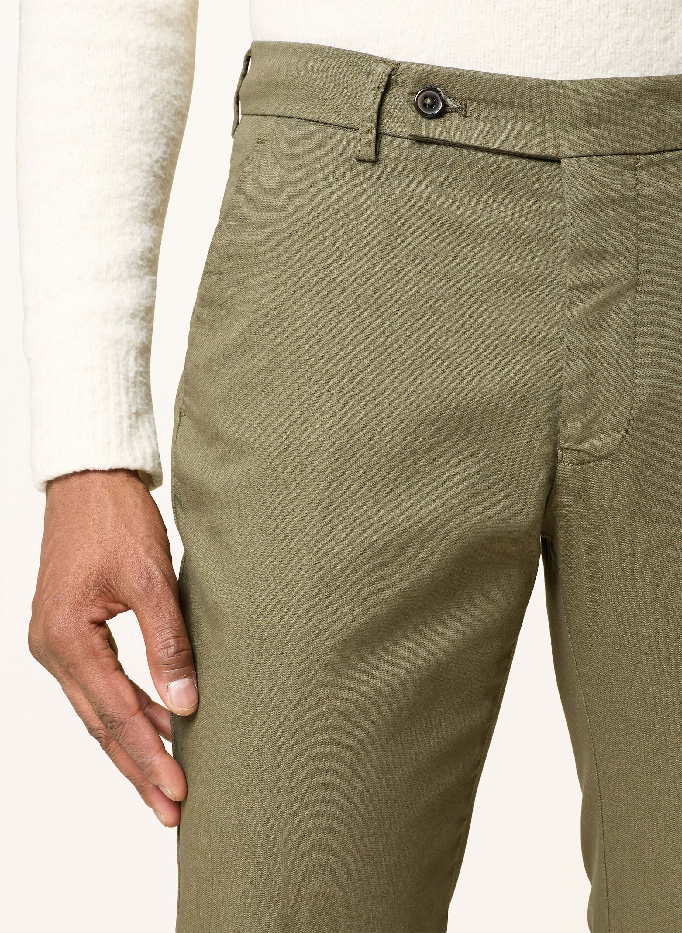 Thumbnail - Berwich Chino Extra Slim Fit gruen