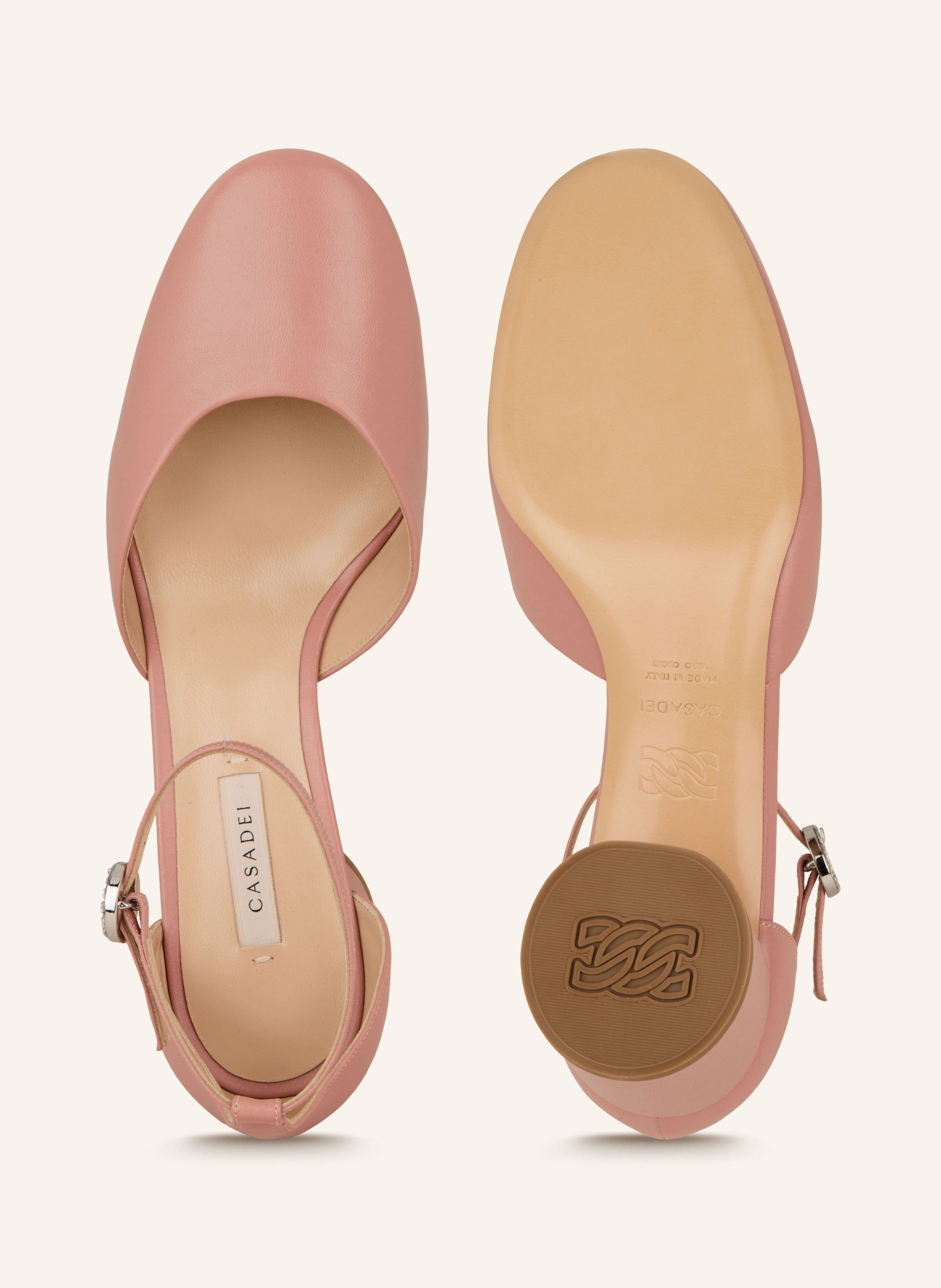 Thumbnail - Casadei Slingpumps Cleo rosa