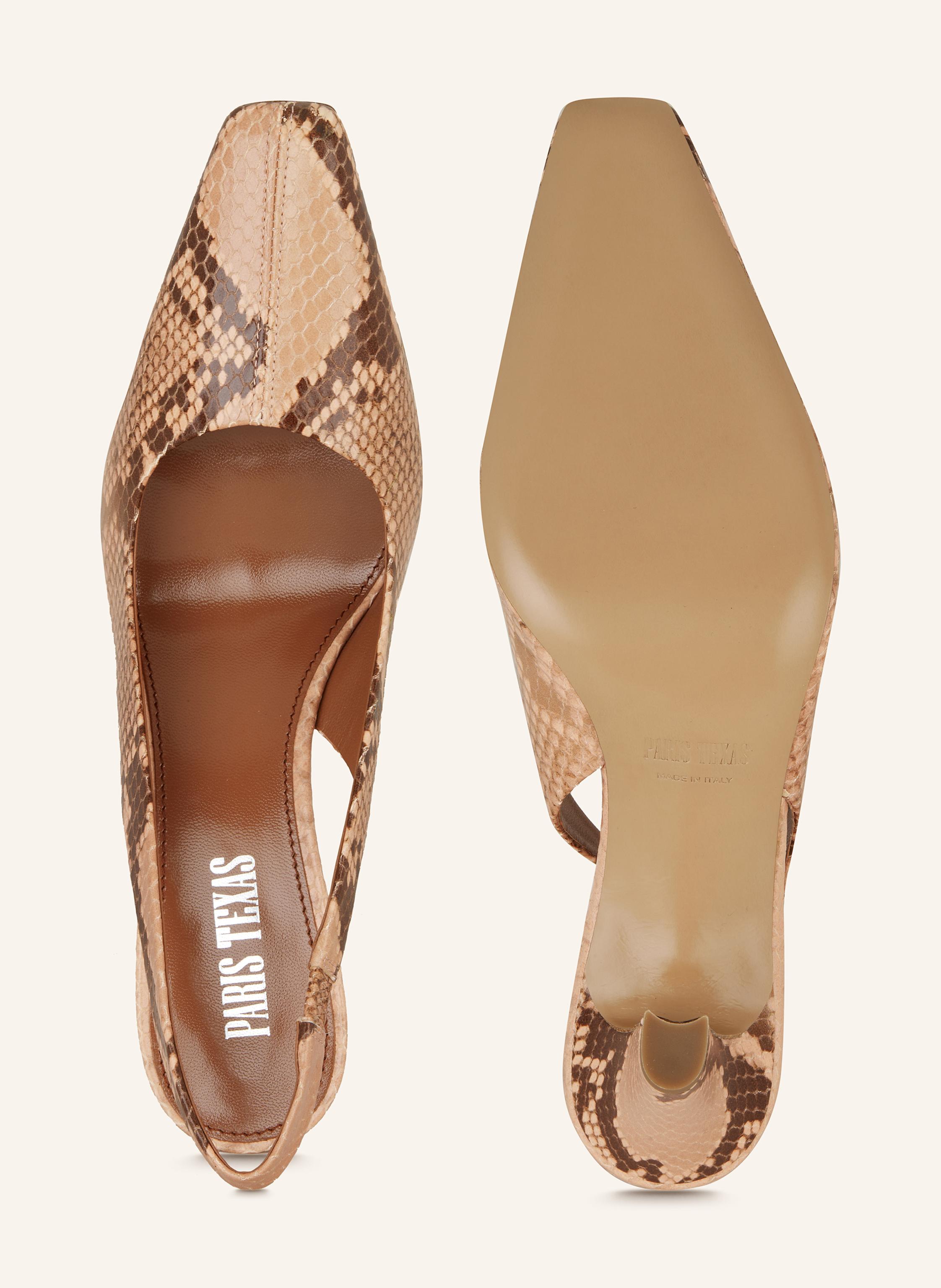 Thumbnail - Paris Texas Slingpumps Belle Tacco beige