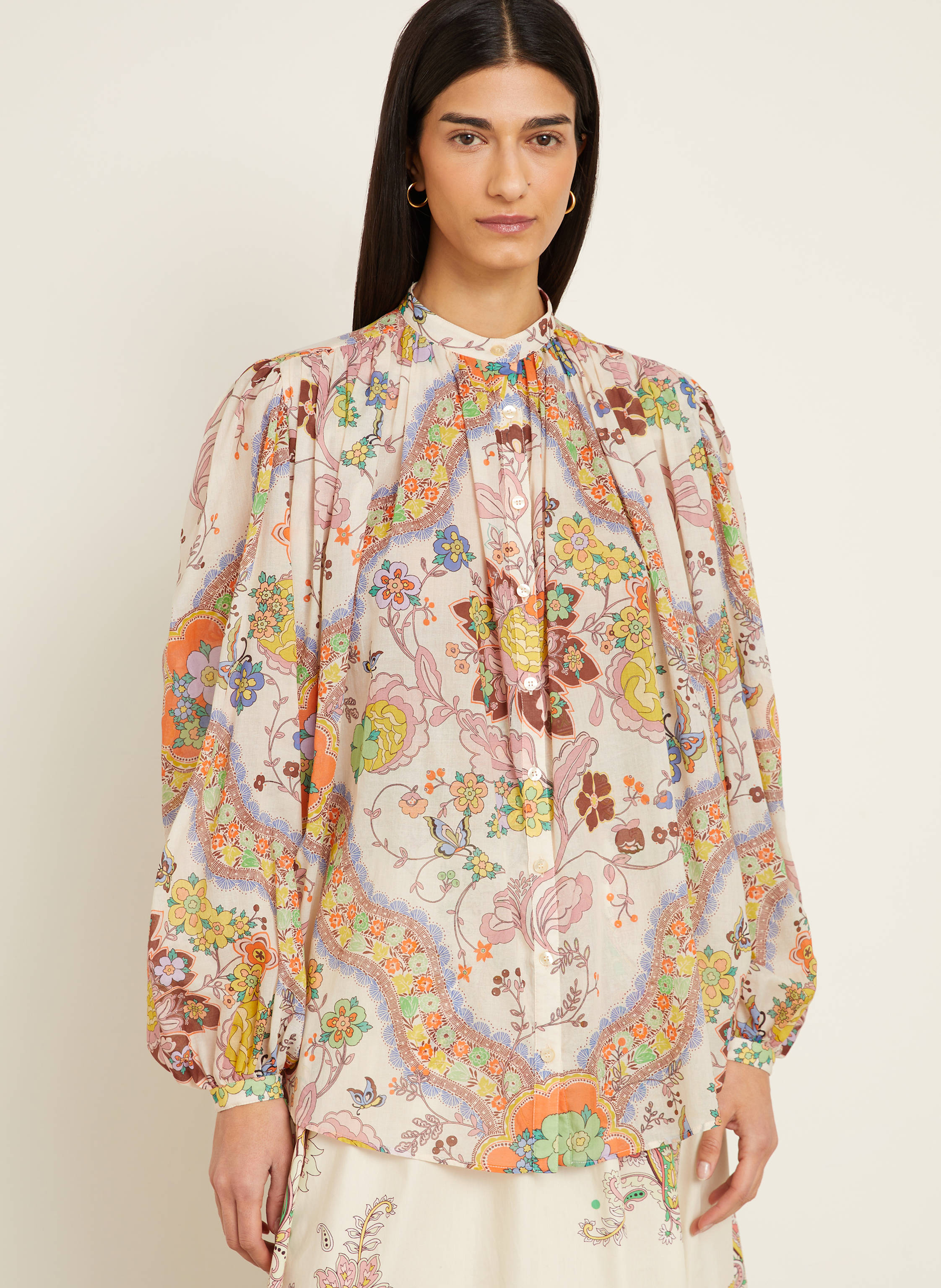 Thumbnail - Etro Bluse weiss