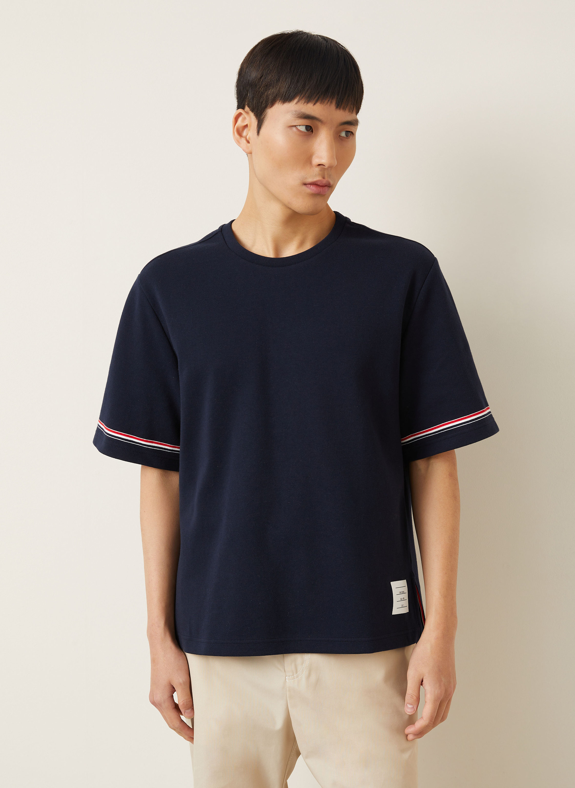 Thumbnail - Thom Browne. T-Shirt blau