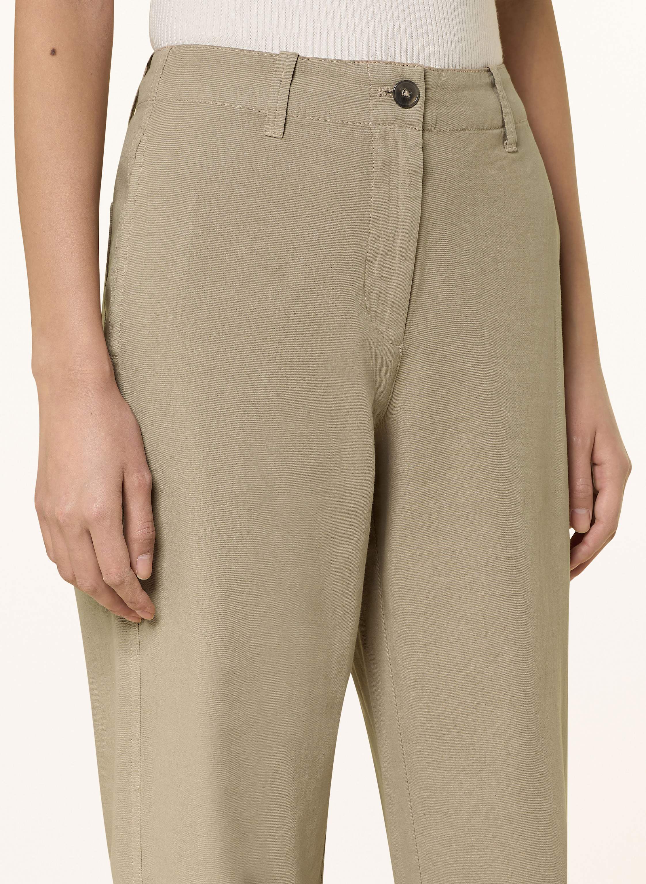 Thumbnail - Marc O'polo Marlenehose Lande beige