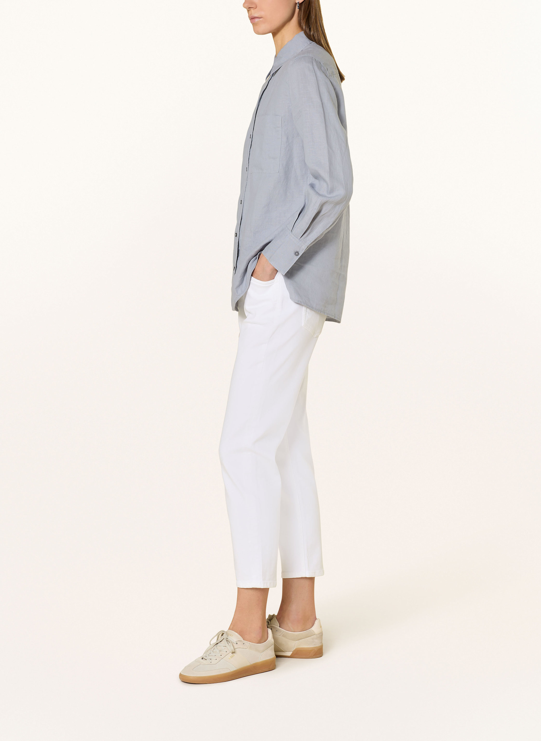 Thumbnail - Marc O'polo Boyfriend Jeans weiss