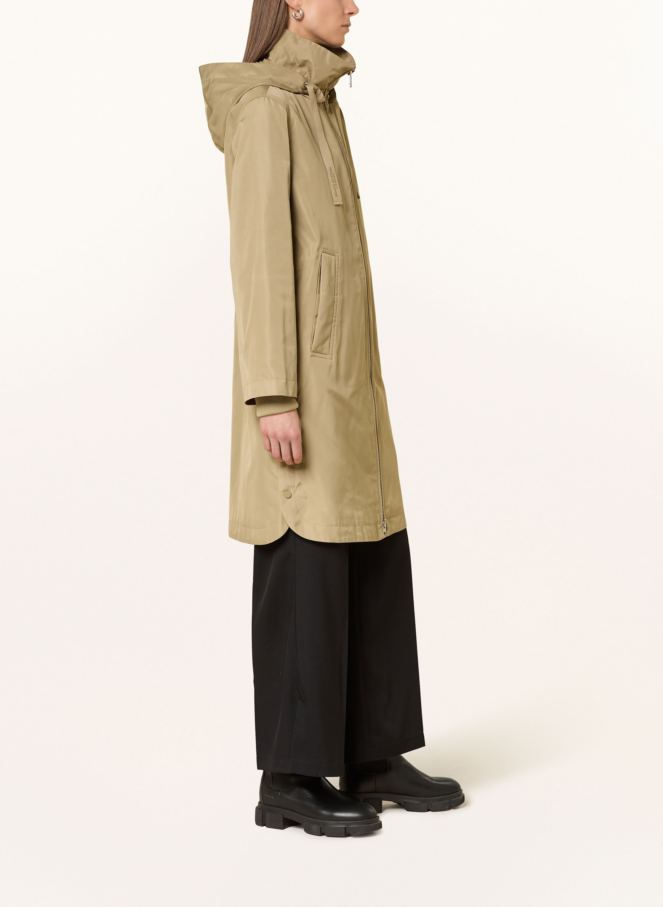 Thumbnail - Marc O'polo Parka Mit Abnehmbarer Kapuze gruen
