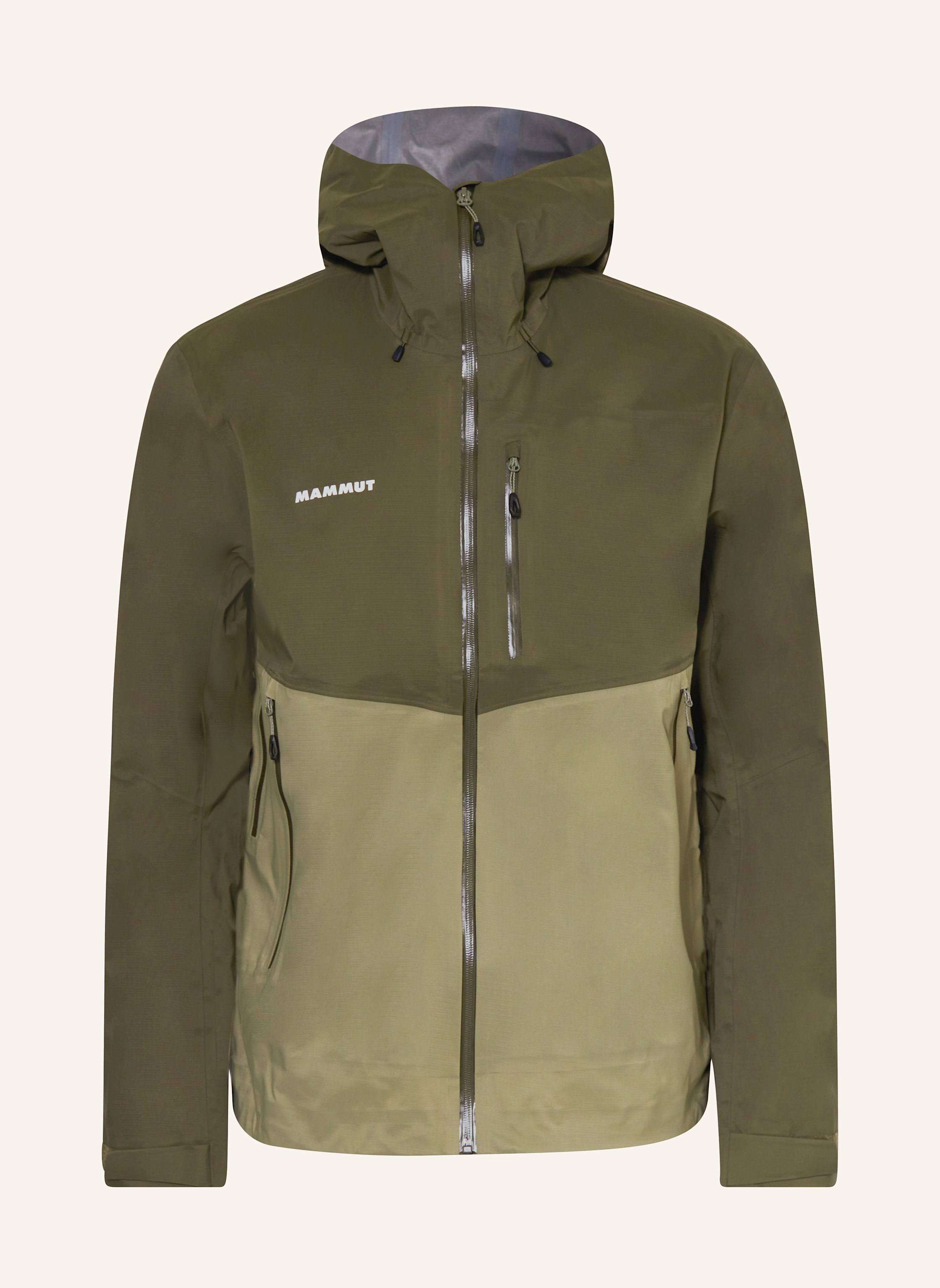 Mammut Hardshell-Jacke Alto Guide Hooded gruen