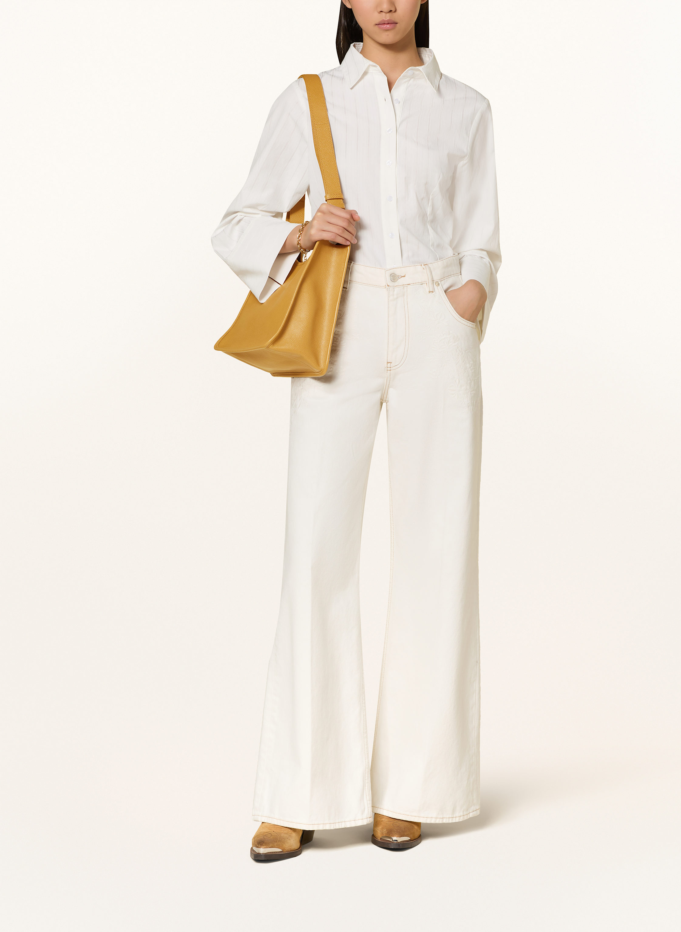 Thumbnail - Longchamp Hobo-Bag Le Foulonné braun