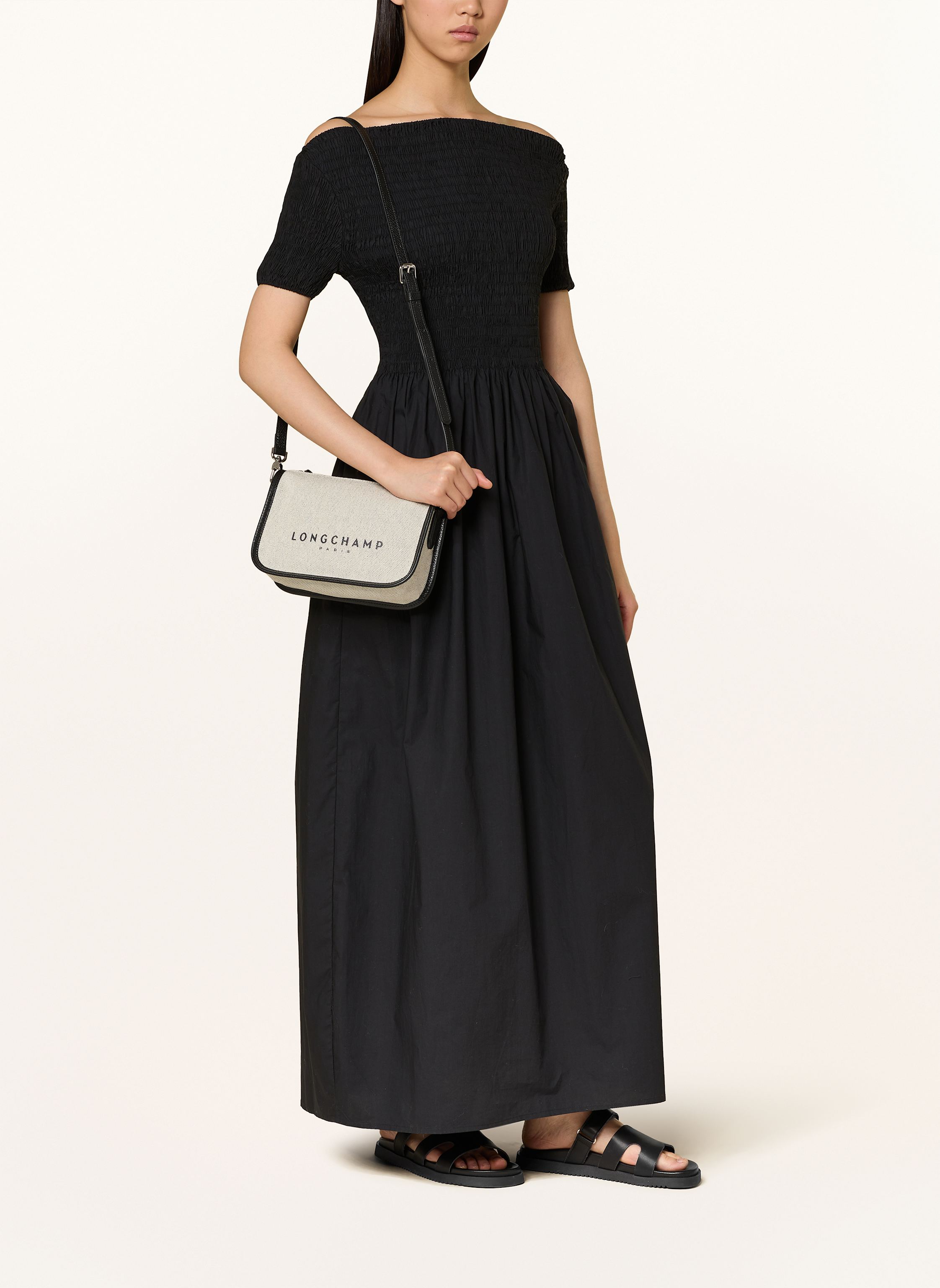 Thumbnail - Longchamp Umhängetasche Essential Small beige