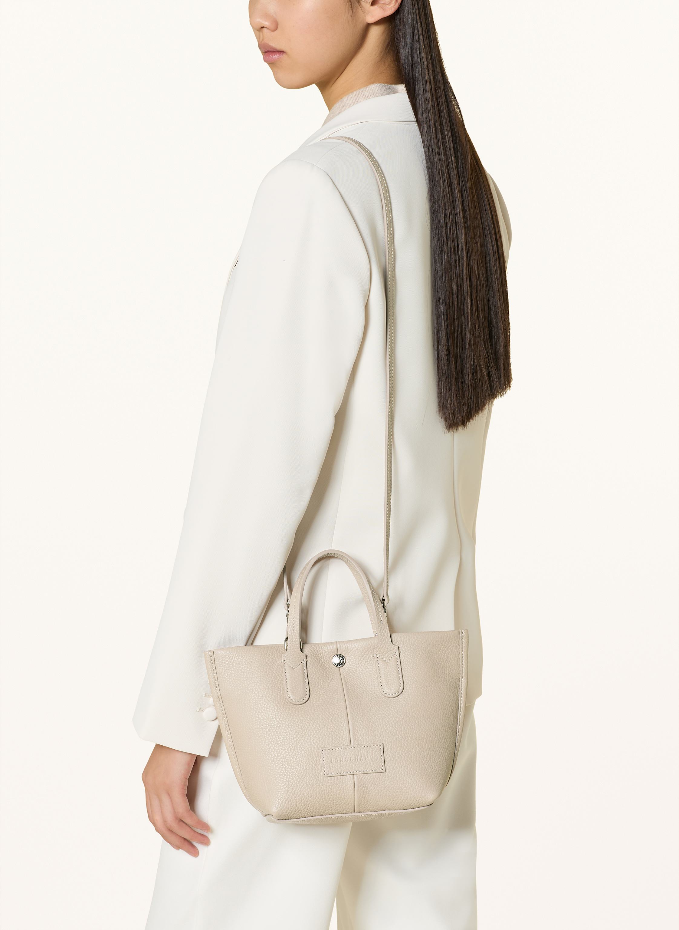 Thumbnail - Longchamp Handtasche Essential Xs grau